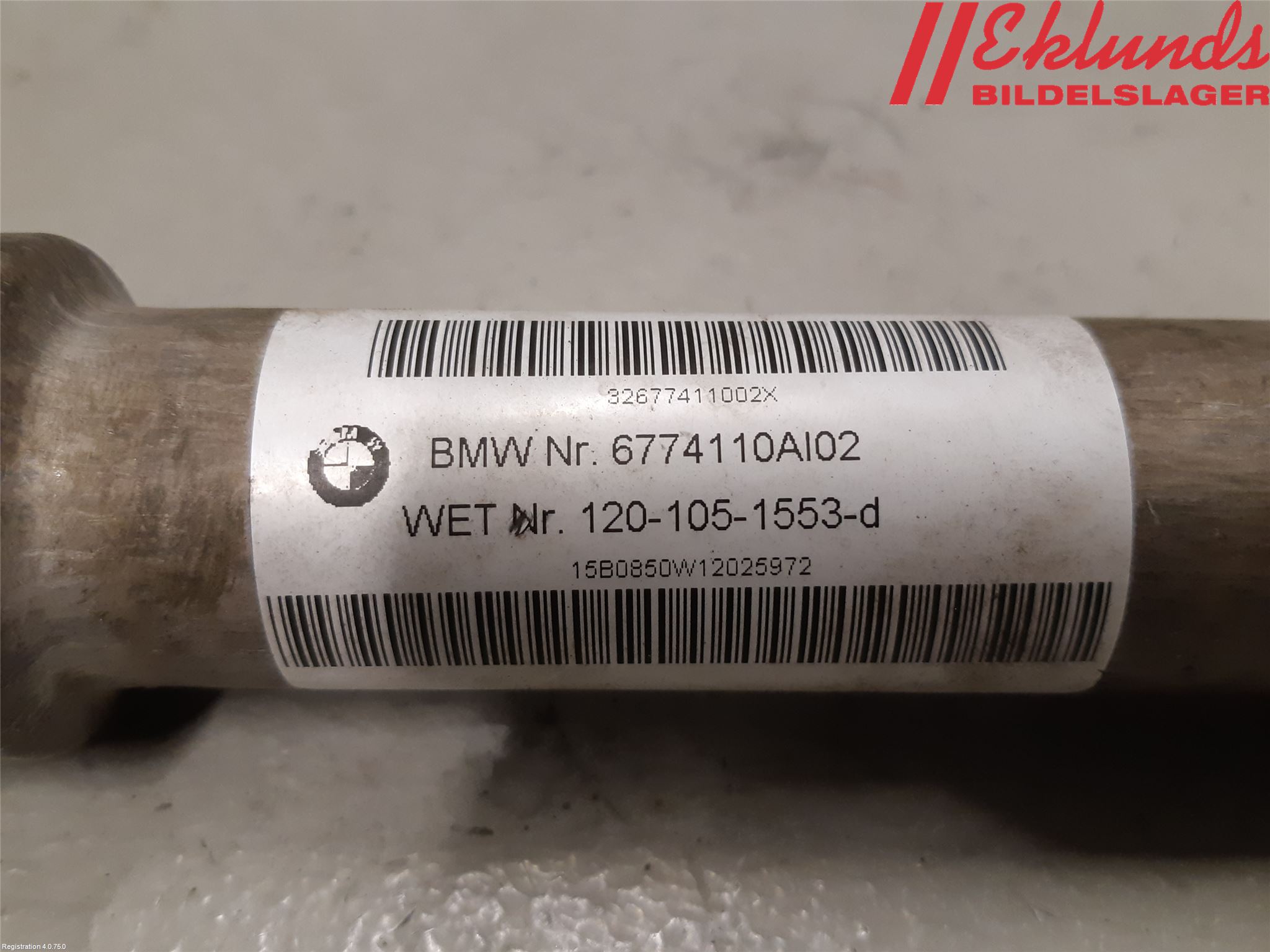 BMW X6 F16 14-19 Rattaxelknut