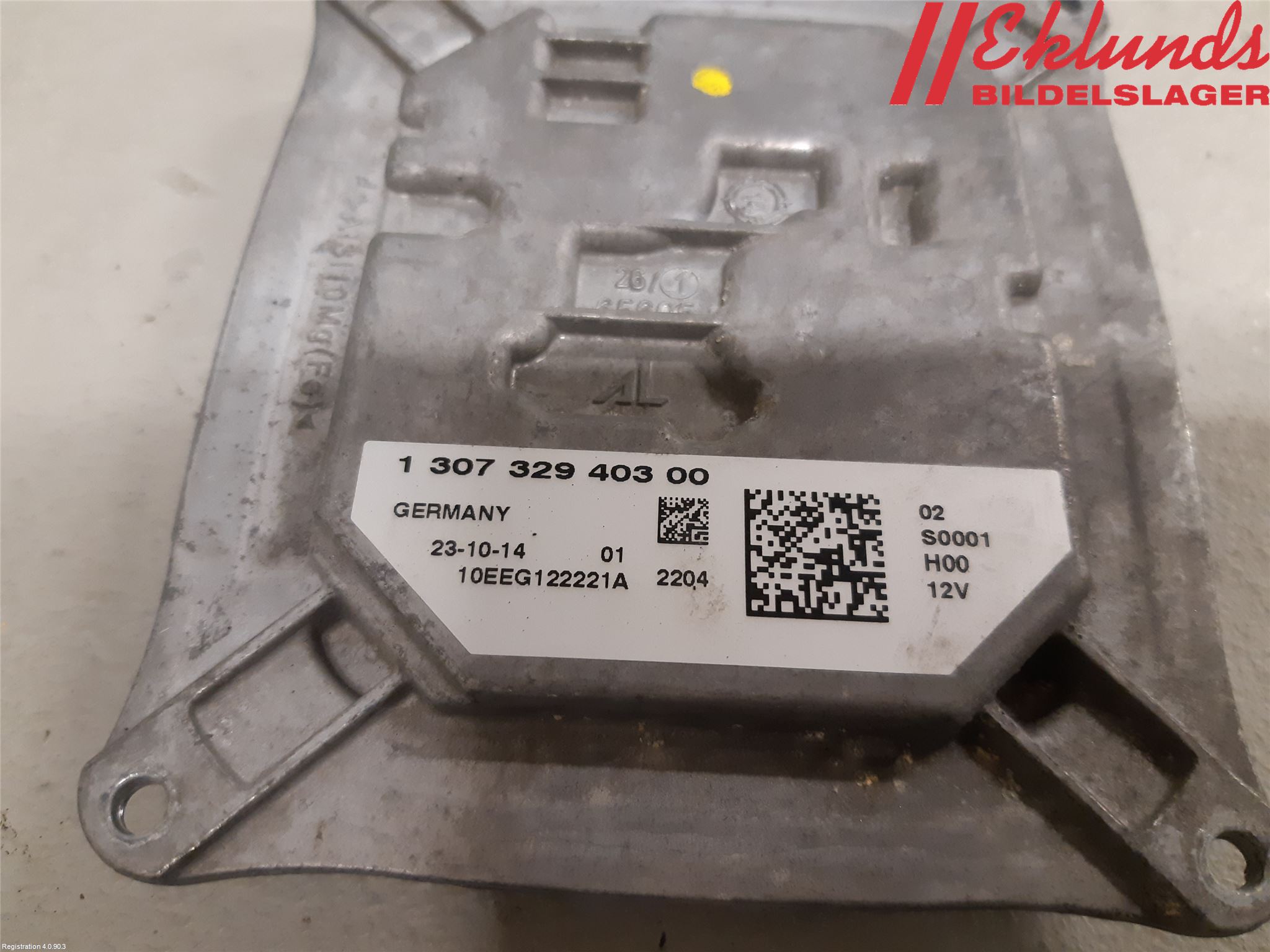 Peugeot 308 14-21 Styrenhet Strålkastare