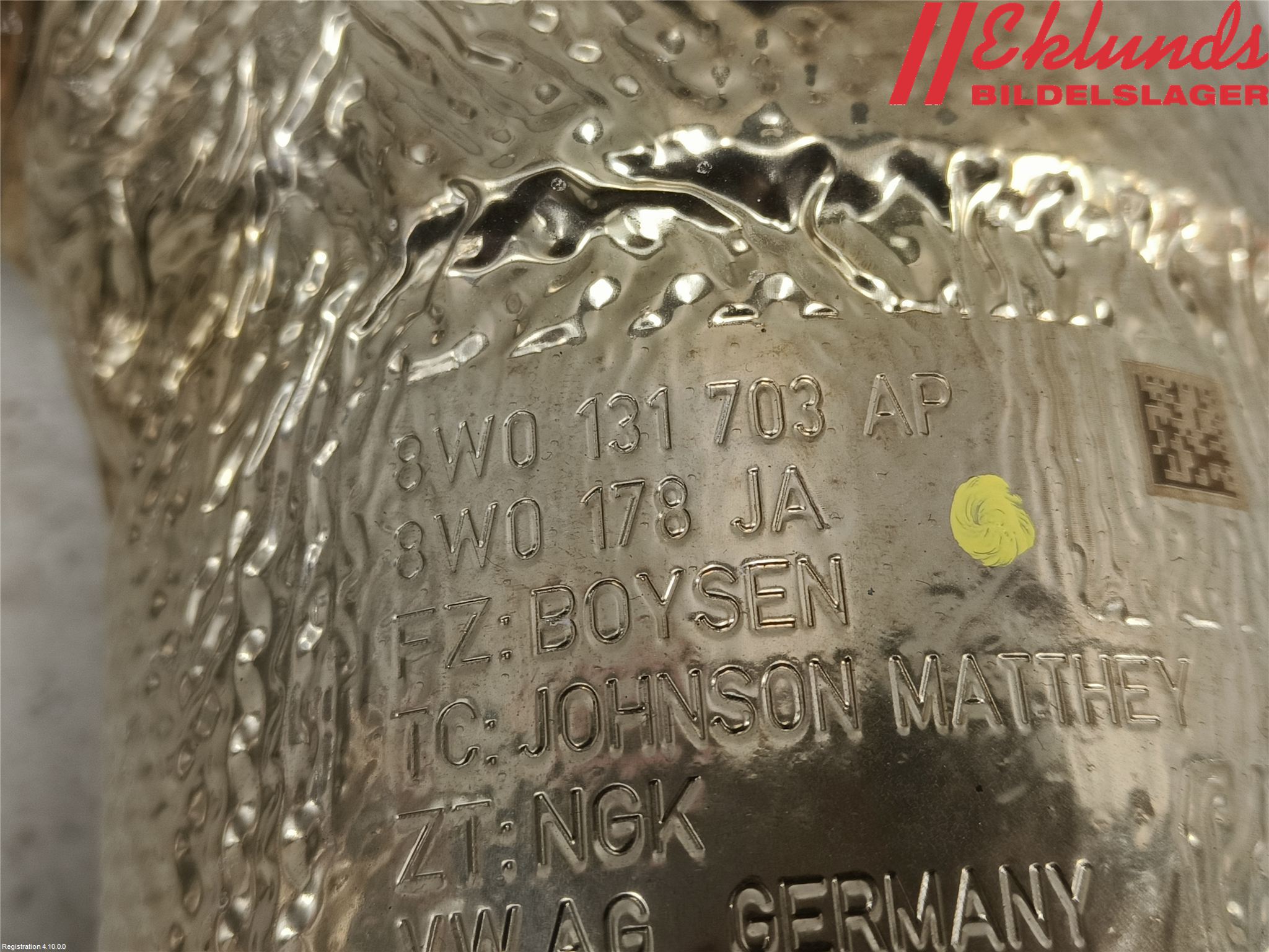 Audi A4/S4 B9 20- Katalysator