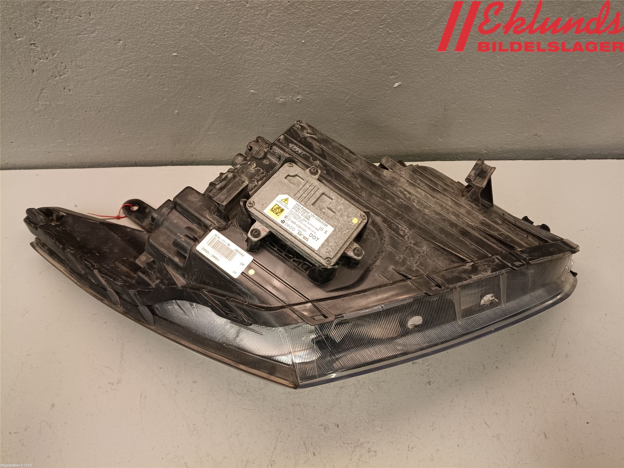 Hyundai SANTA FE 13-18 Strålkastare Vänster