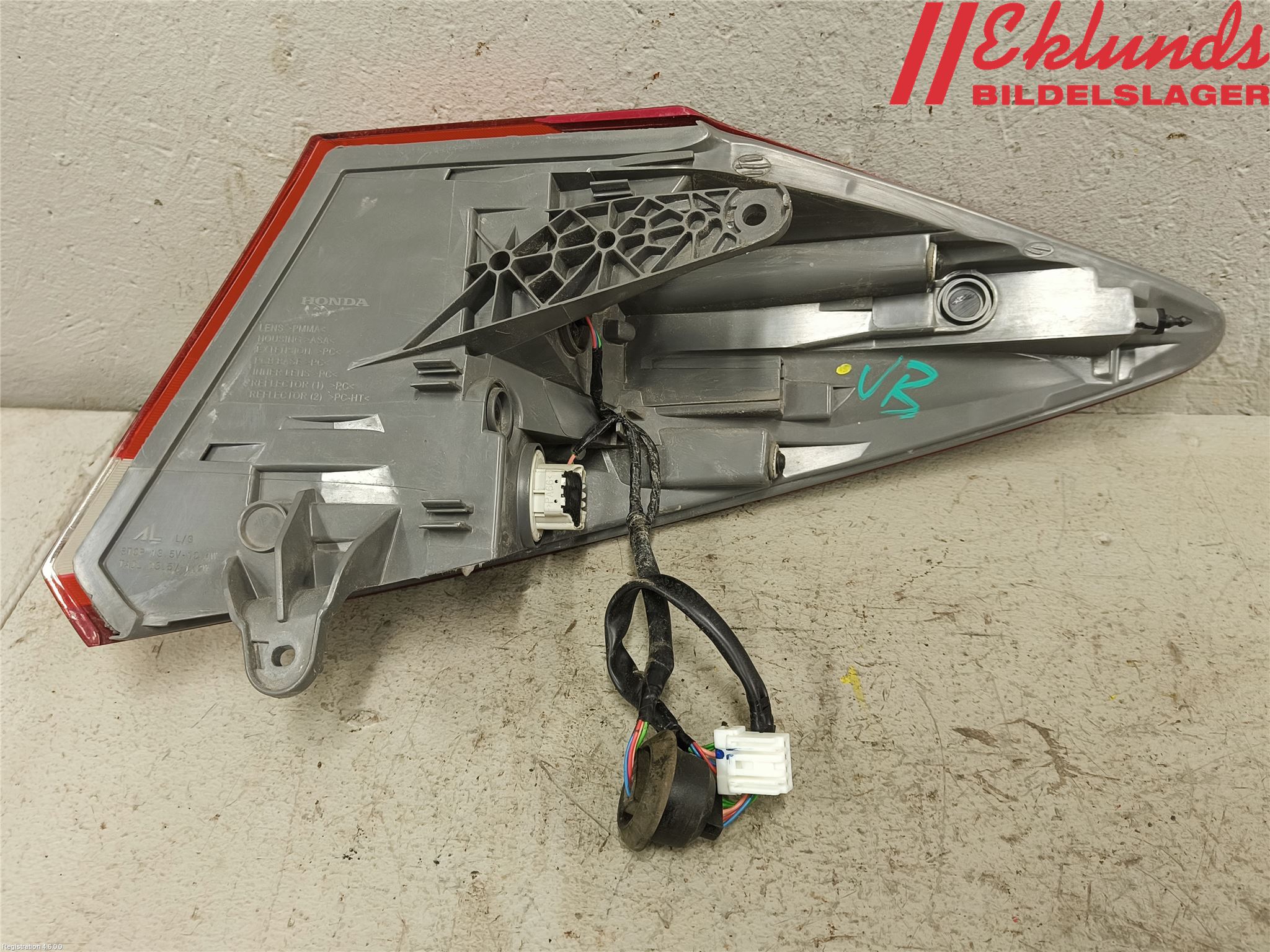 Honda CIVIC 12-16 Bakljus Vänster