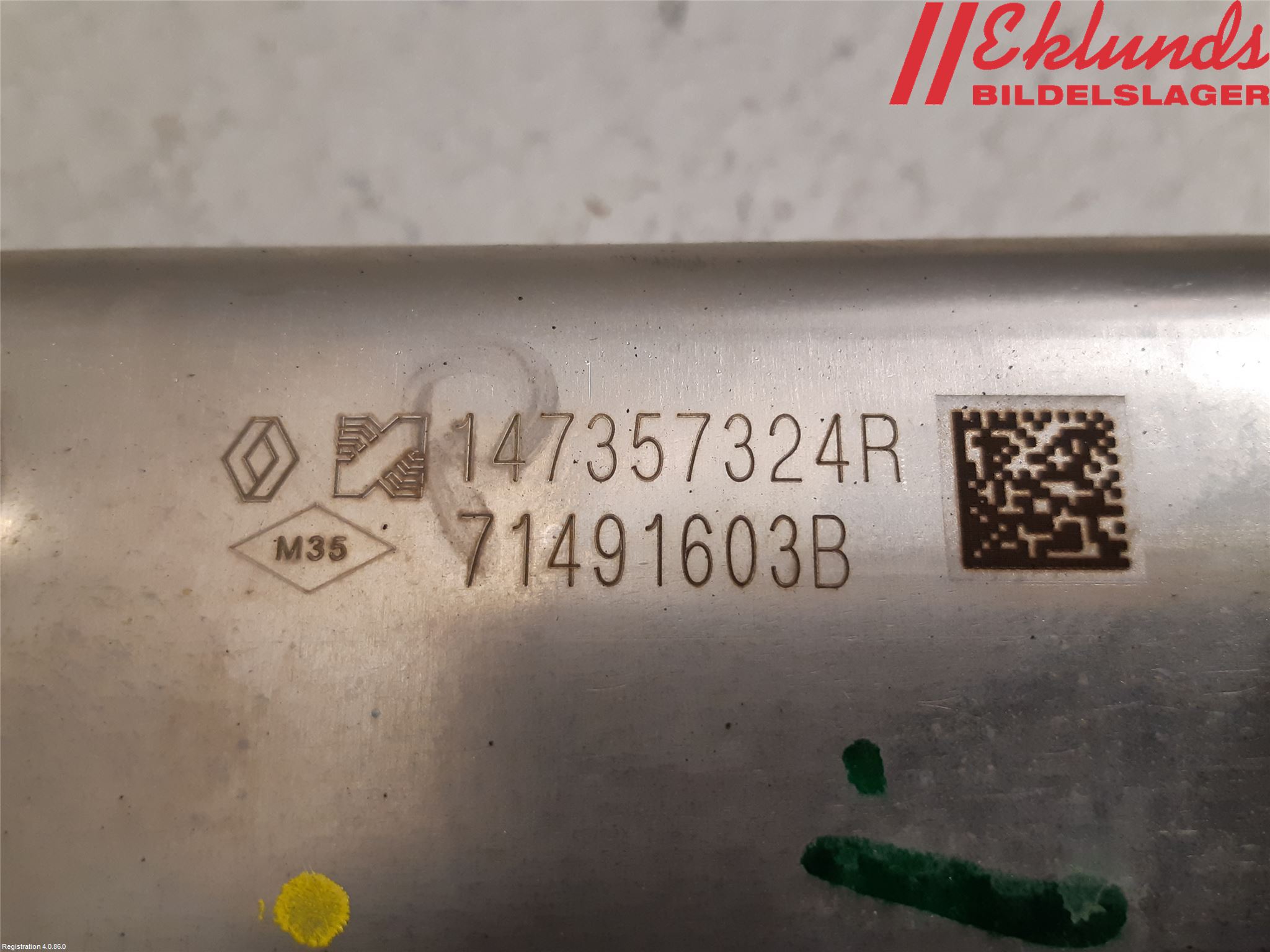 Renault KANGOO II 15-21 Avgaskylare