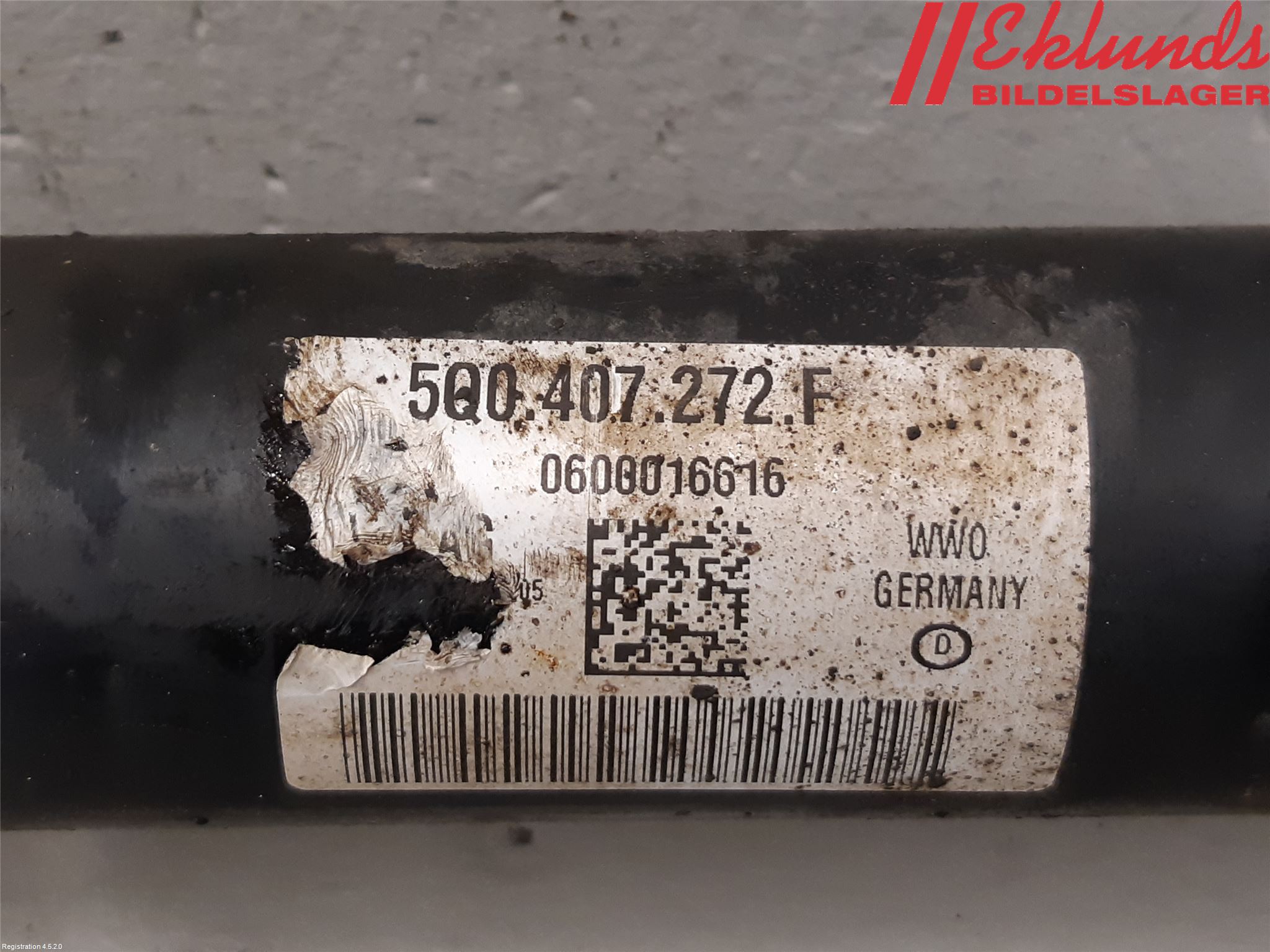 Skoda OCTAVIA (5E) 13-20 Drivaxel Fram Höger