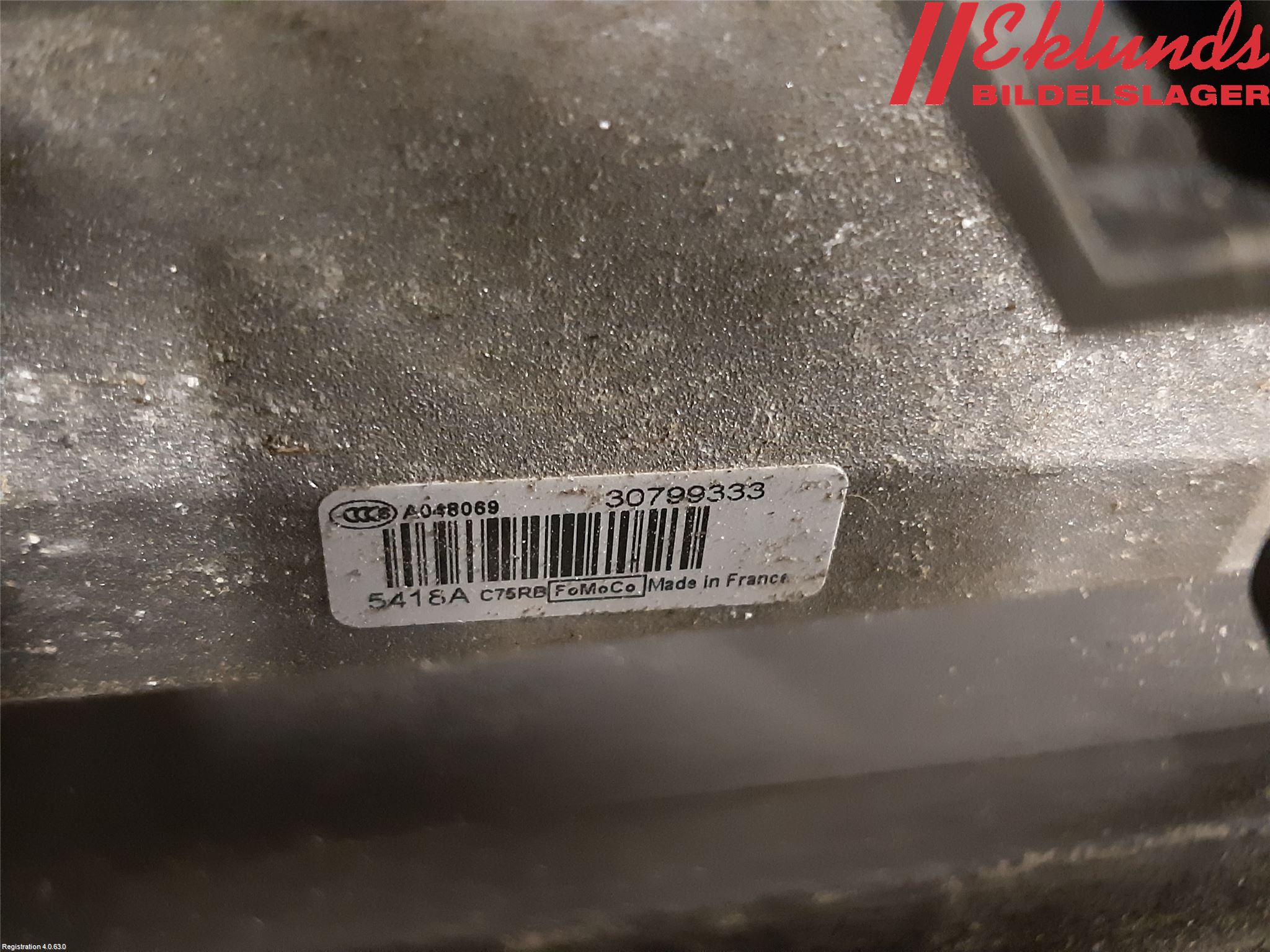 Volvo S40 08-12 Låskista-Dörrlås