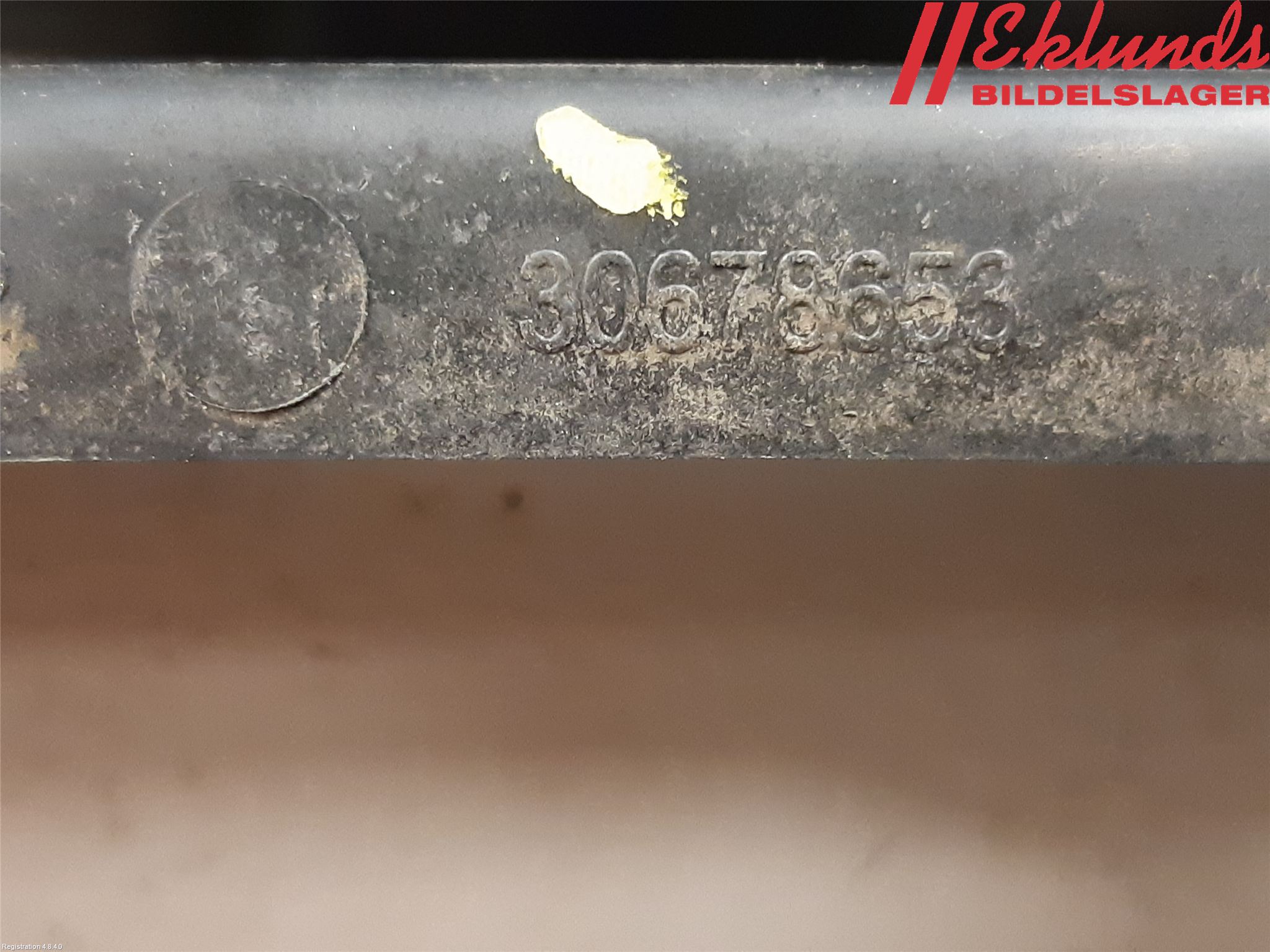 Volvo V70 08-13 Stötfångarlist Bak