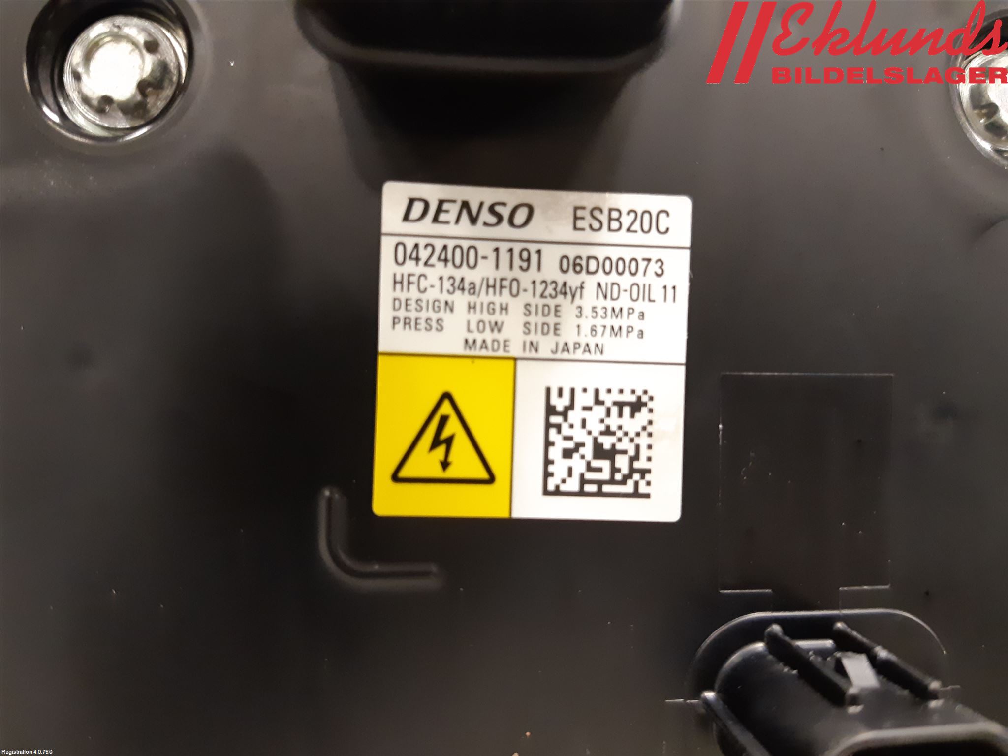 Toyota COROLLA 19- Ac Kompressor