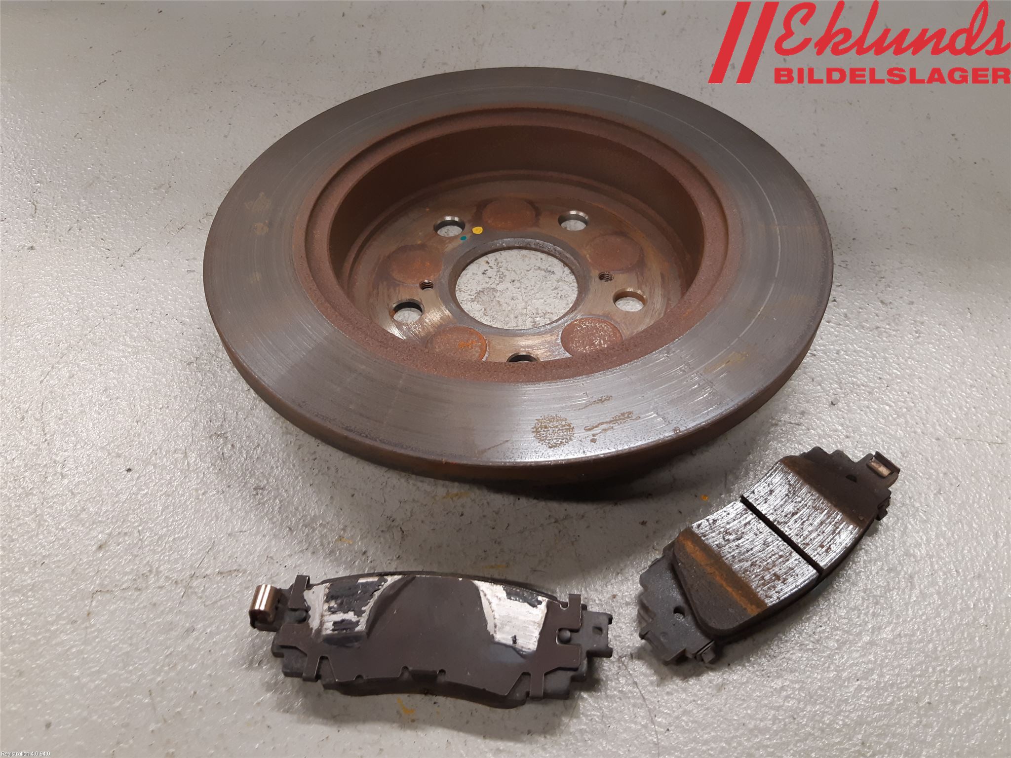 Lexus UX/300e 19- Bromsskiva Bak