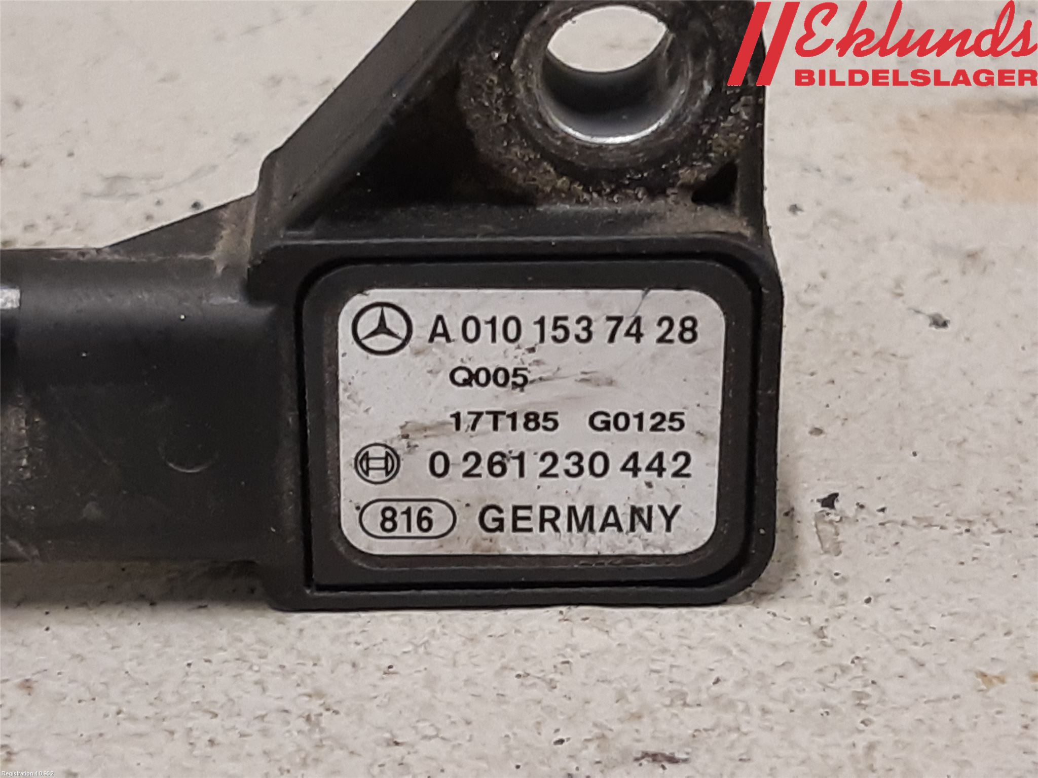 Mercedes-Benz MB CLA-KLASS (C117/X117) 13-19 Givare Laddluftstryck