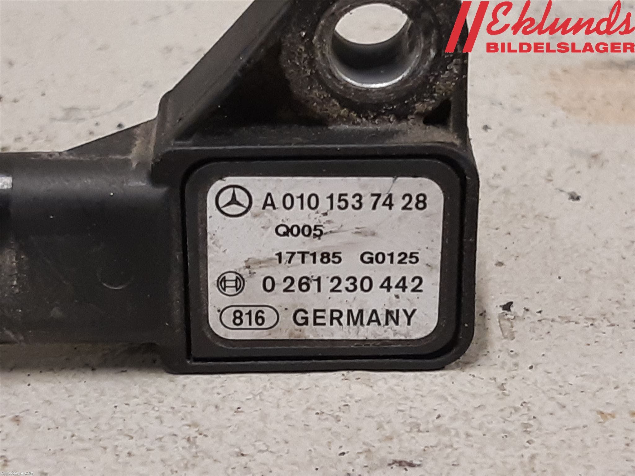 Mercedes-Benz MB CLA-KLASS (C117/X117) 13-19 Givare Laddluftstryck