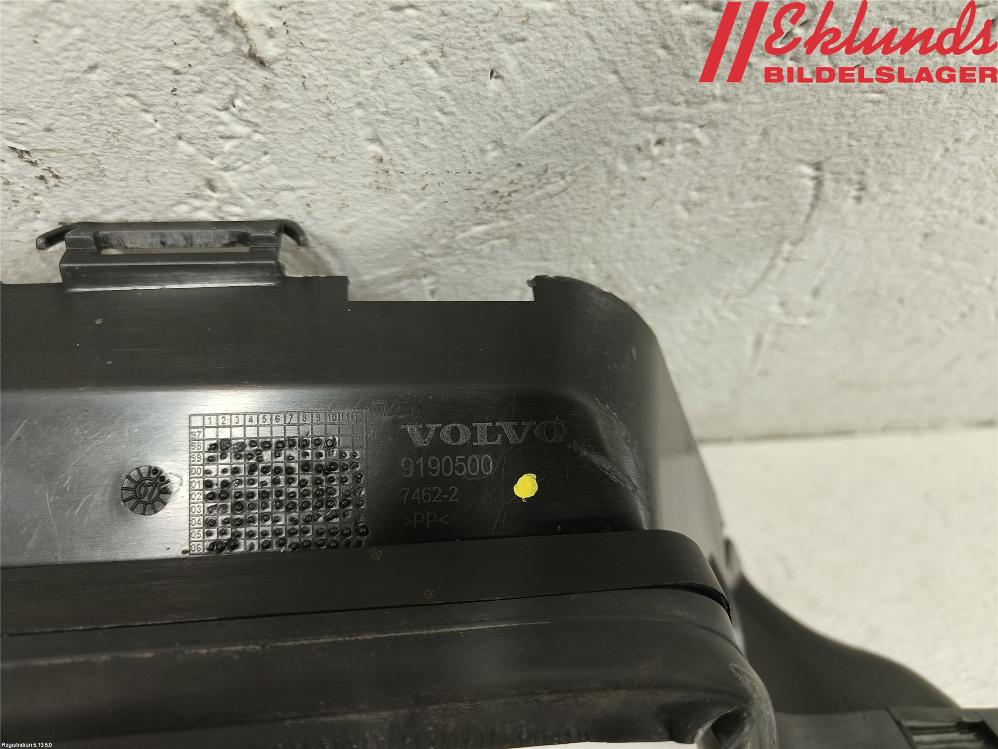 Volvo V70 05-08 Deflektor Plåt-Plast Kylning