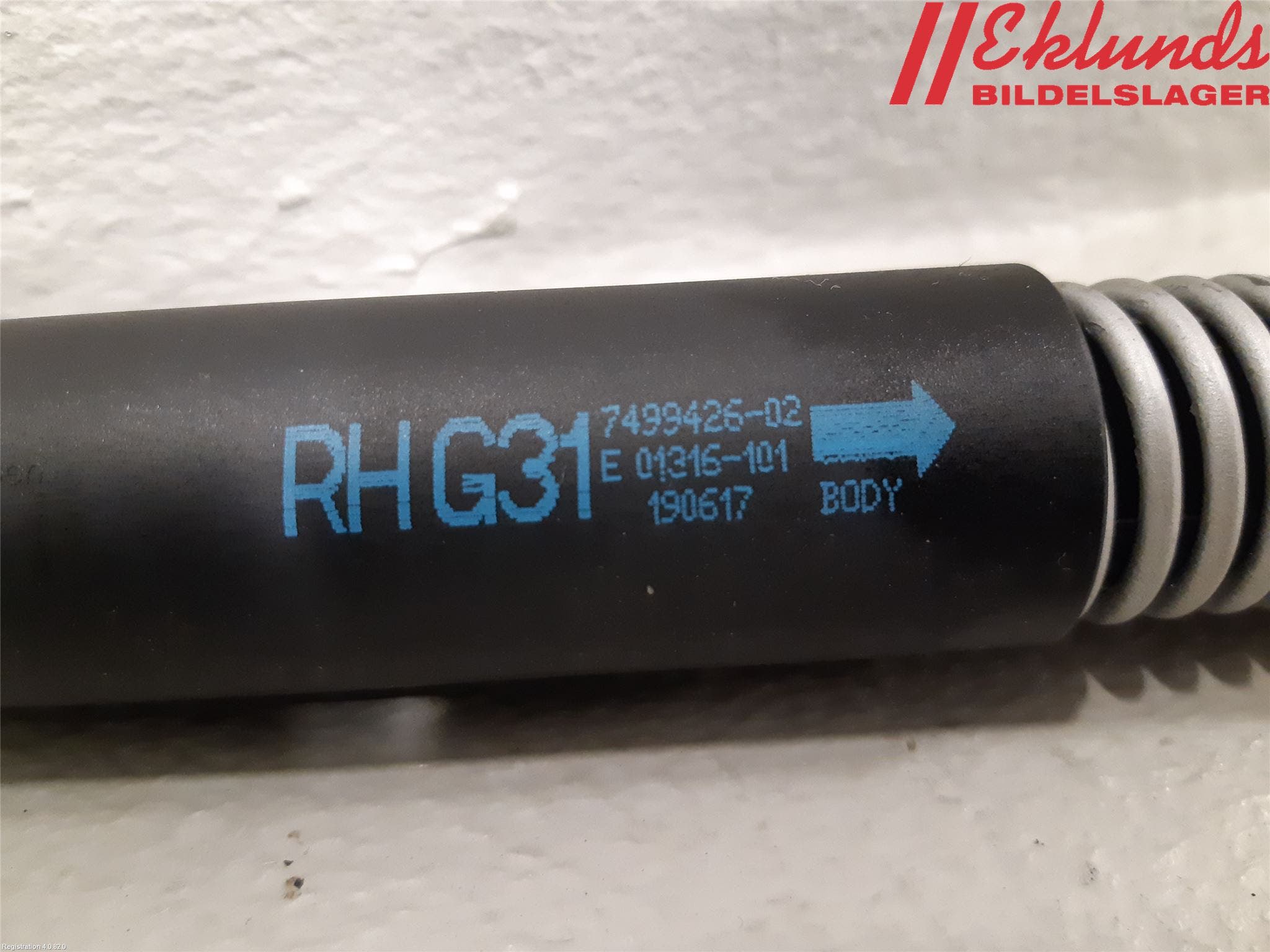 BMW 5 G30/G31/F90 17-23 Gasfjäder Baklucka