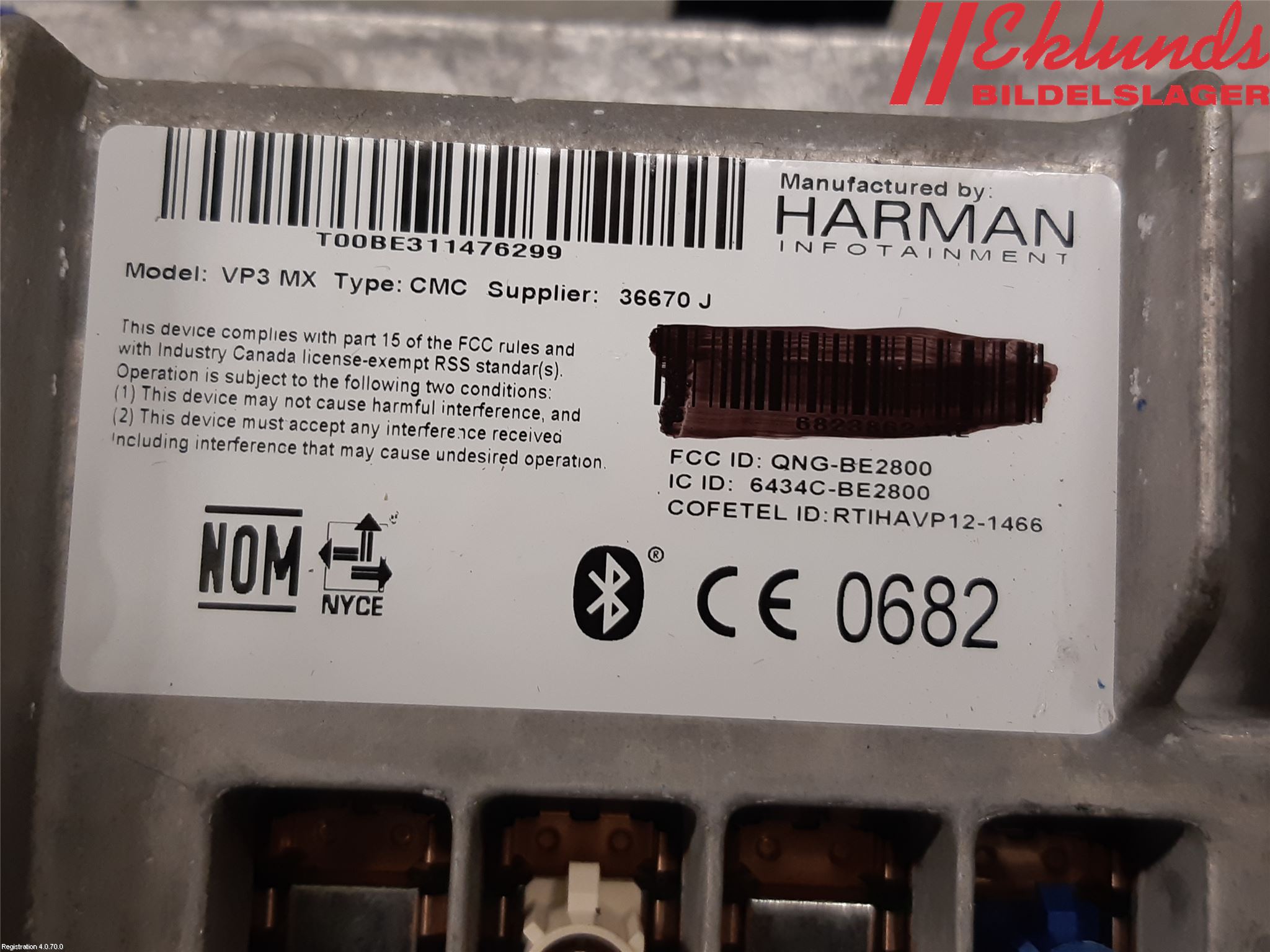 Dodge PICK UP RAM 81- Multifunktionsdisplay