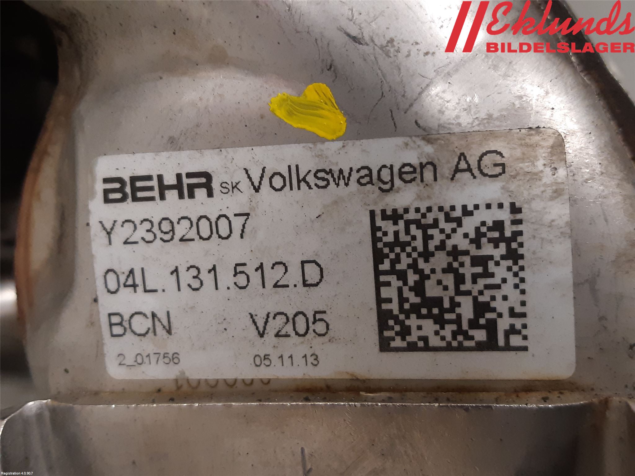 Skoda OCTAVIA (5E) 13-20 Egr Ventil