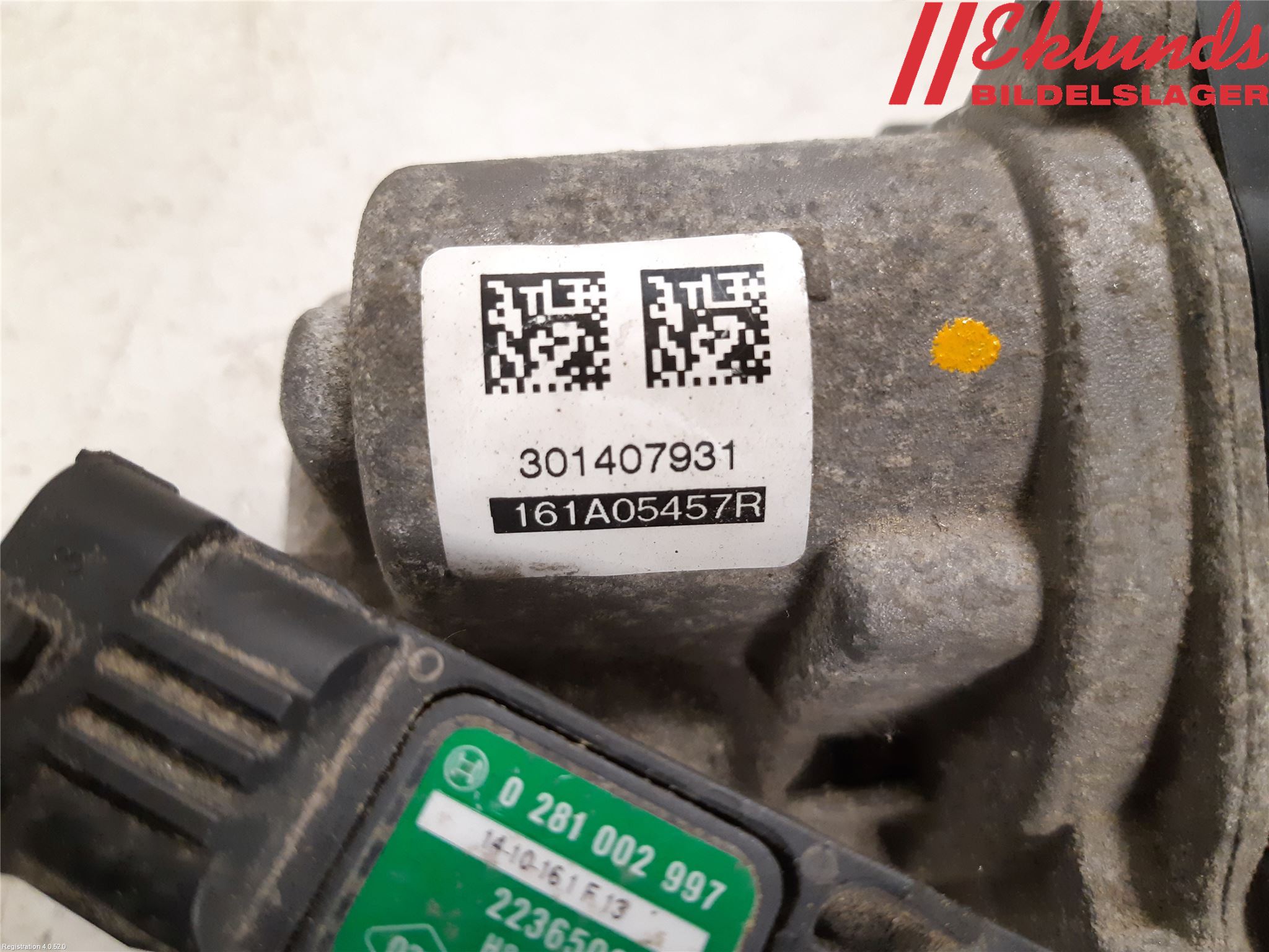 Dacia DUSTER 10-17 Injspjällhus