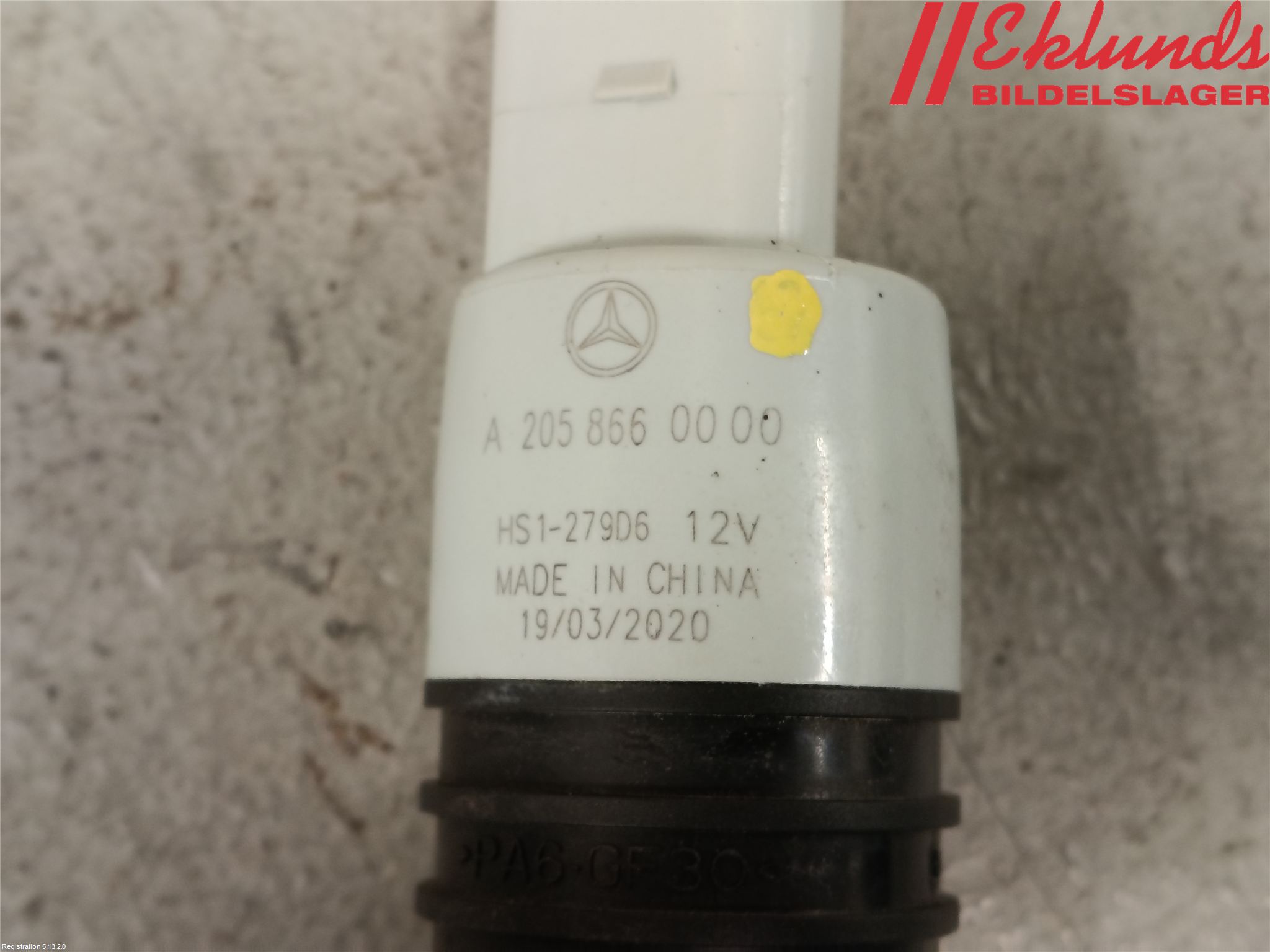 Mercedes-Benz MB EQC (N293) 20- Spolarpump Vindruta