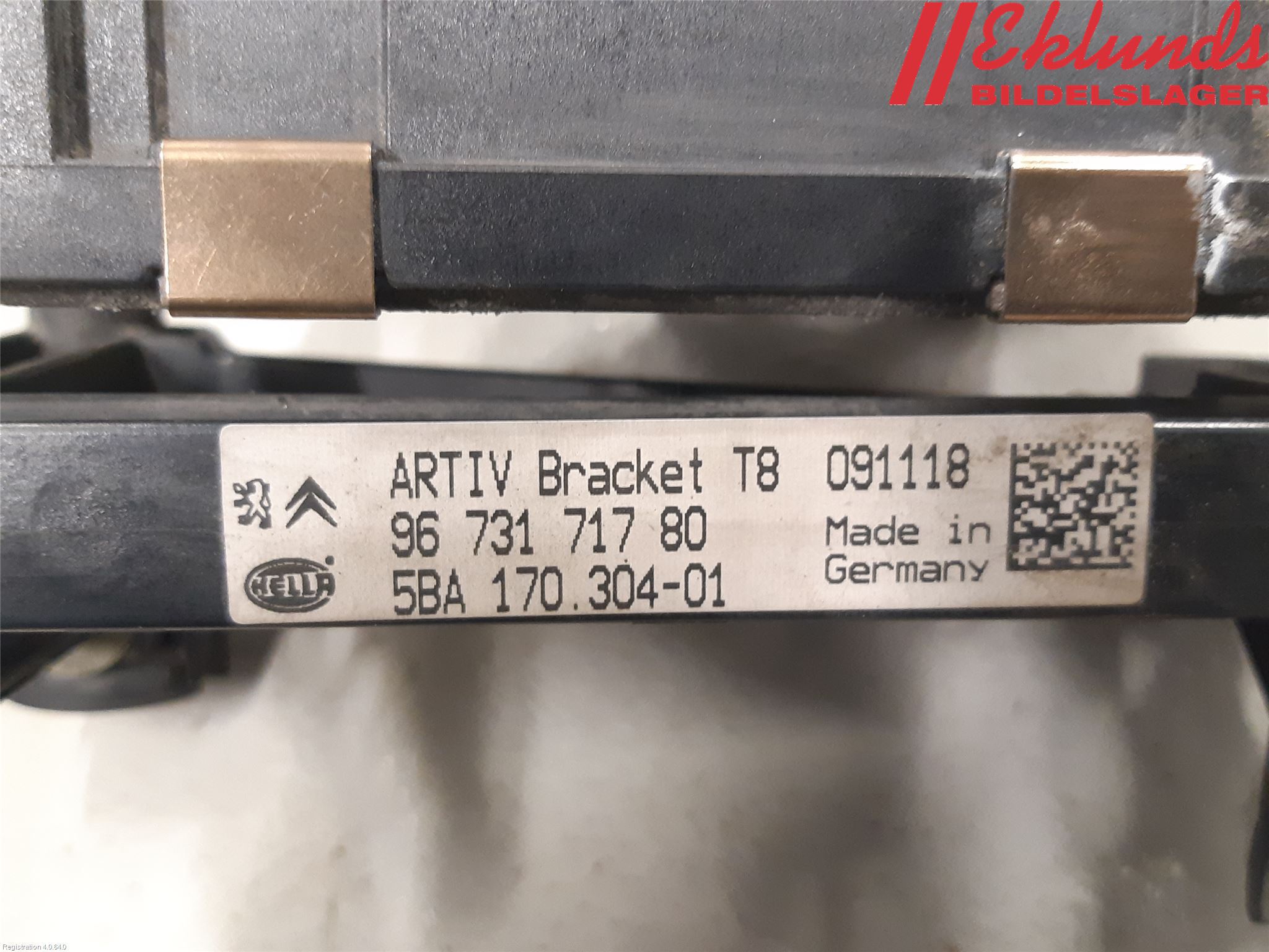 Peugeot 3008 09-16 Sensor Adaptiv Farthållare