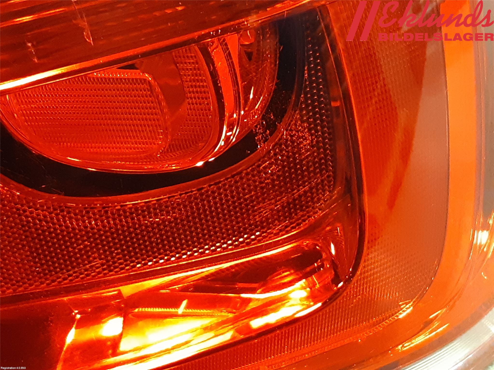 Volkswagen VW POLO 10-17 Bakljus Höger