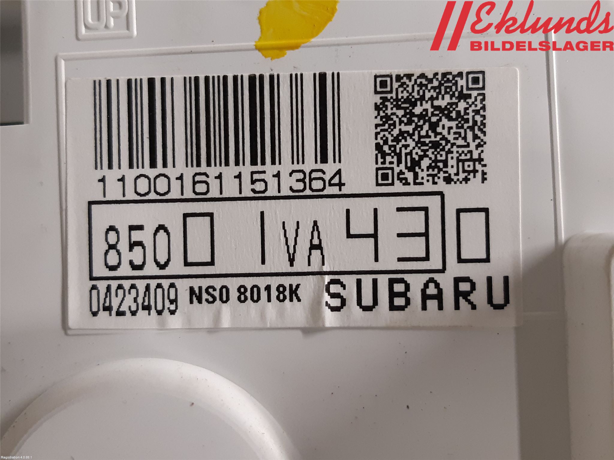 Subaru LEVORG 14-20 Instrument Komb