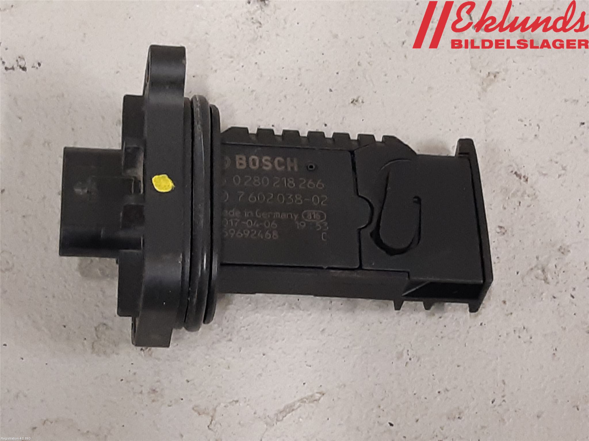 BMW 1 F20/F21 11-19 Injluftmassamätare