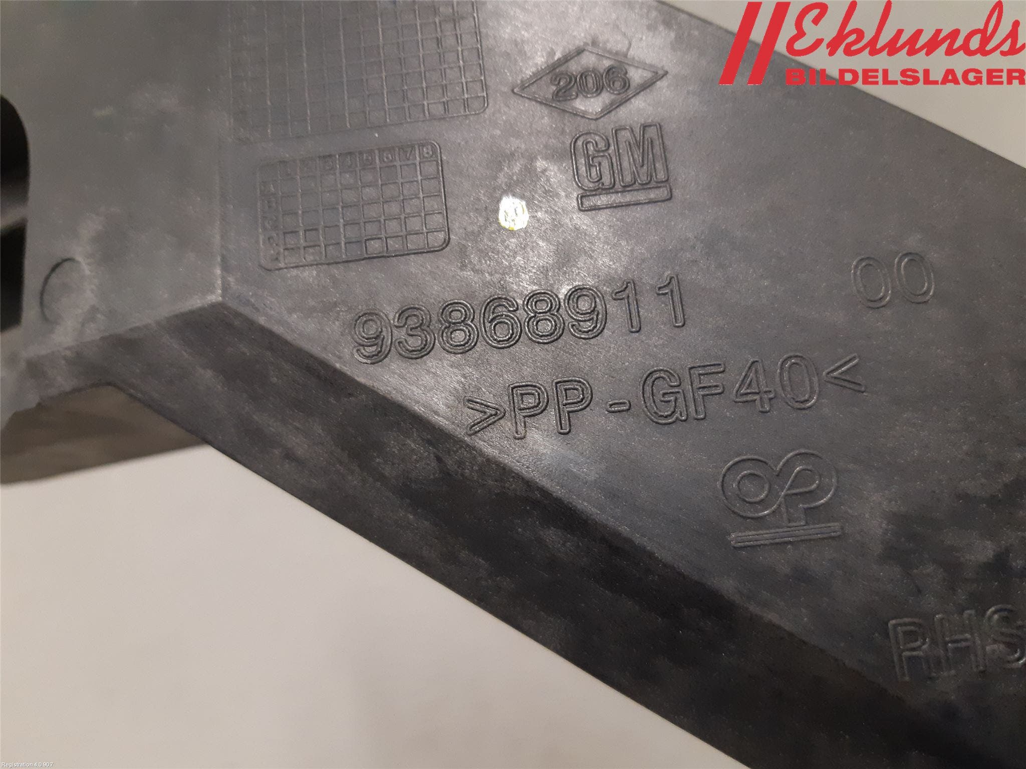 Opel VIVARO 15-19 Front Övrigt