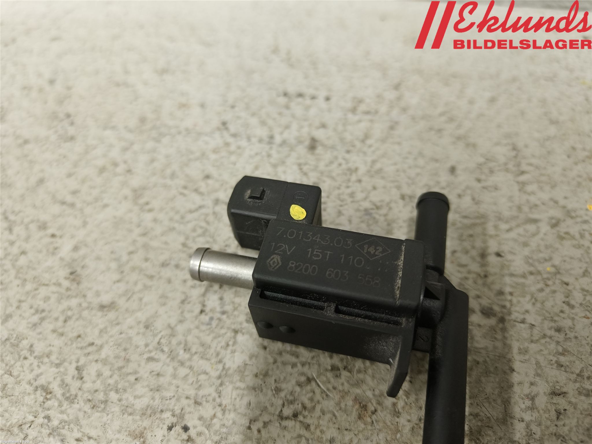 Renault CLIO IV 12-16 Magnetventil Laddtryck