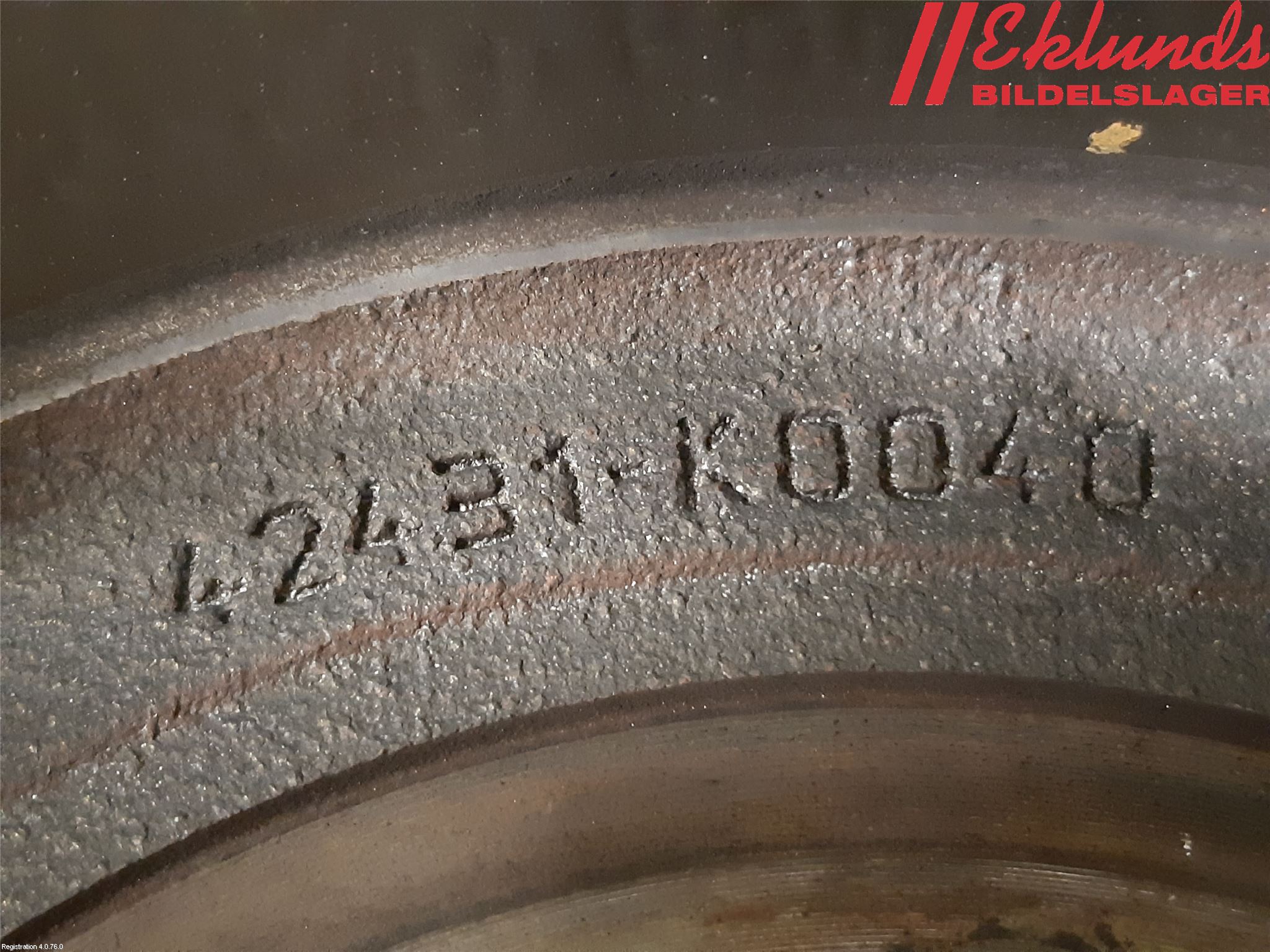 Toyota YARIS XP21 20- Bromstrumma Bak