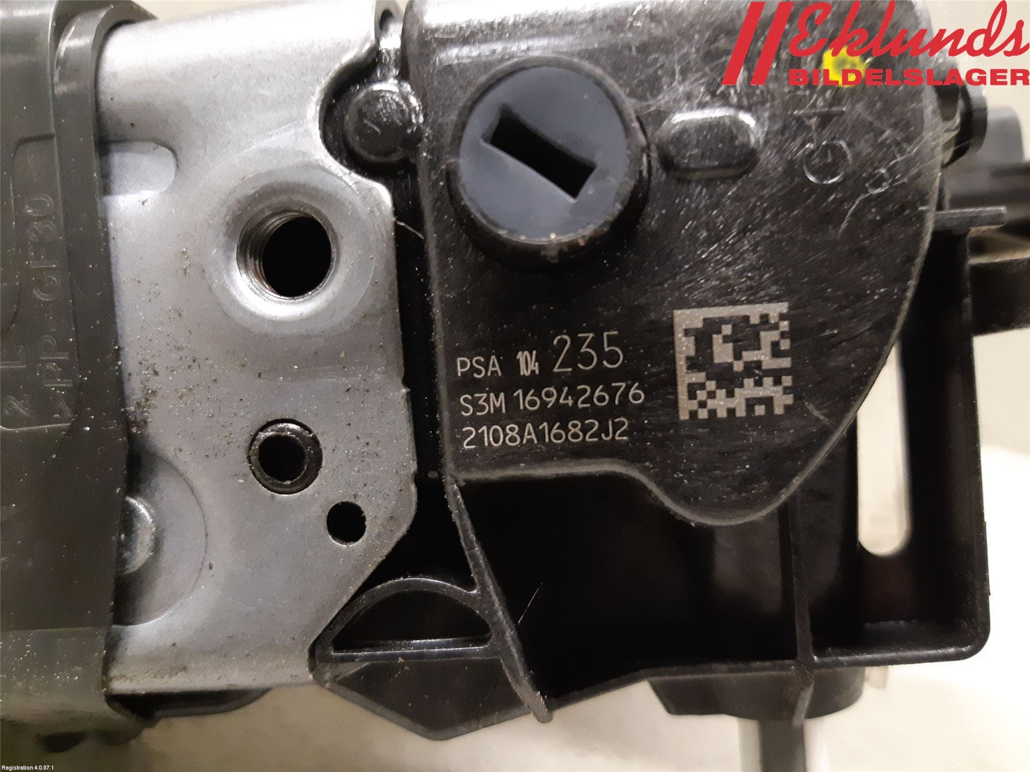 Peugeot 3008 17-24 Låskista-Dörrlås