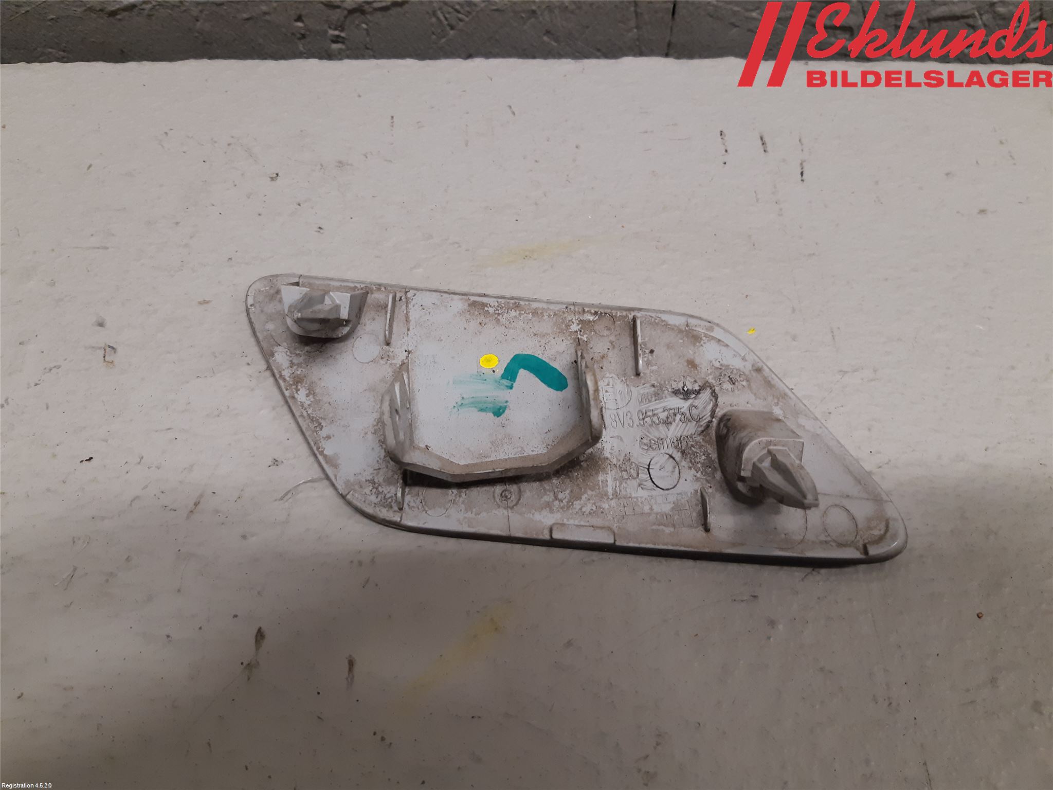 Audi A3/S3 8V 13-20 Spolarmunstycke Strålkastare