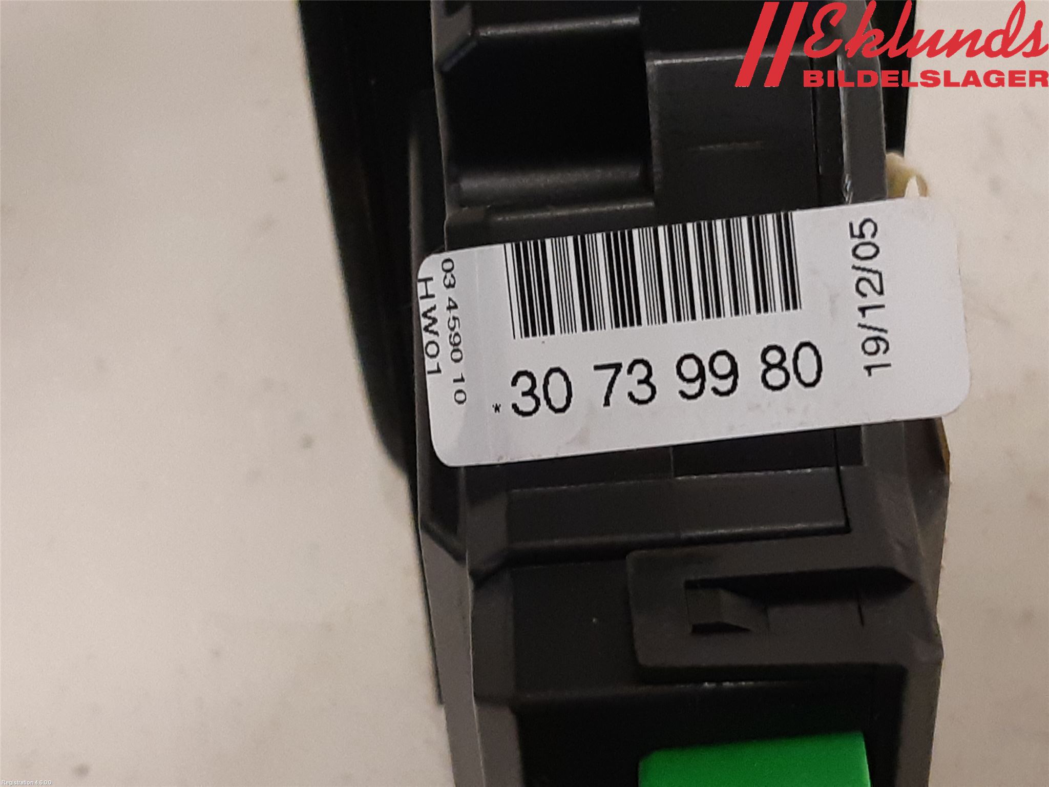 Volvo V70 05-08 Strömställare Elhiss