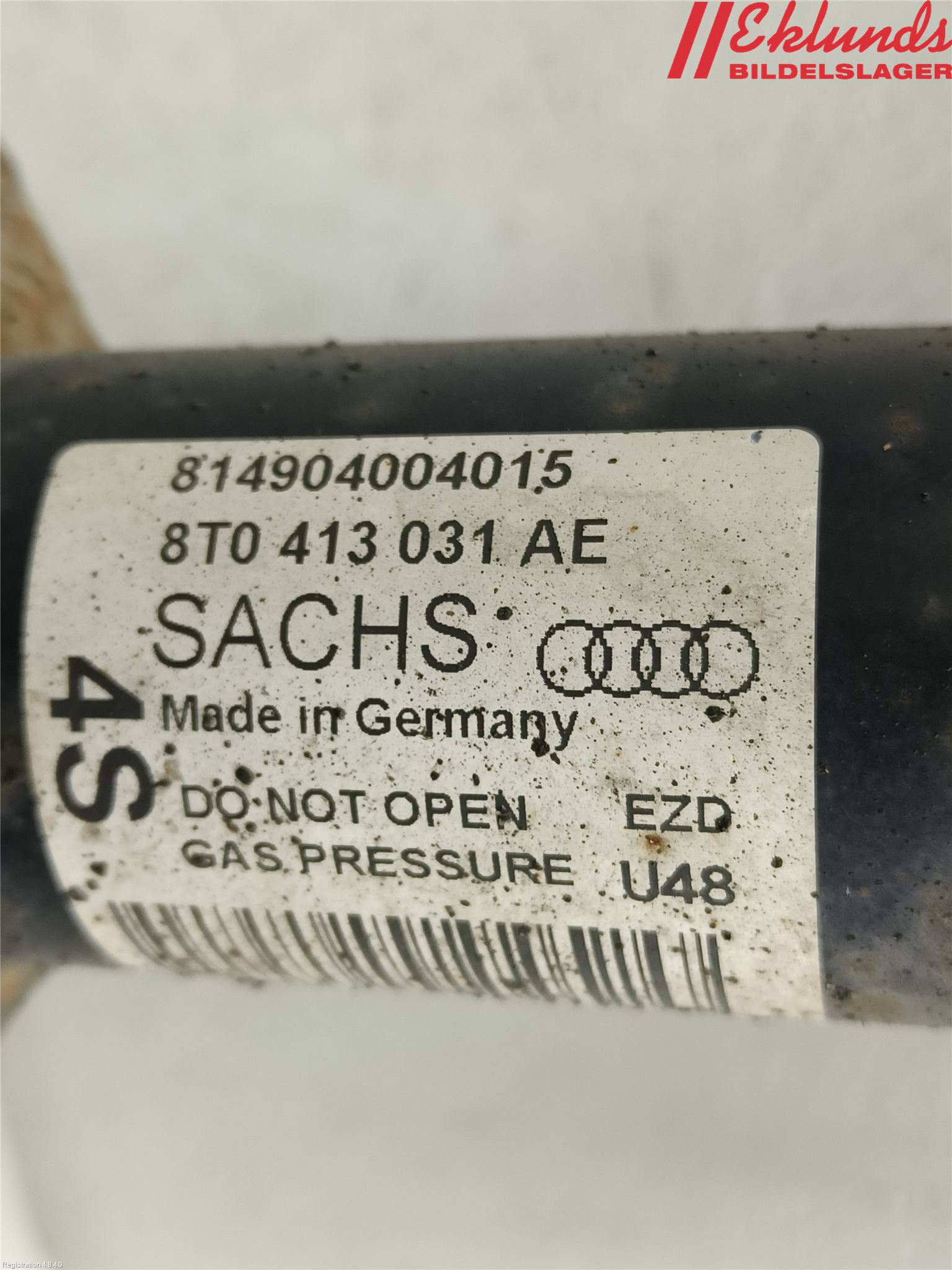 Audi A4 12-15 Fjäderben Fram Höger