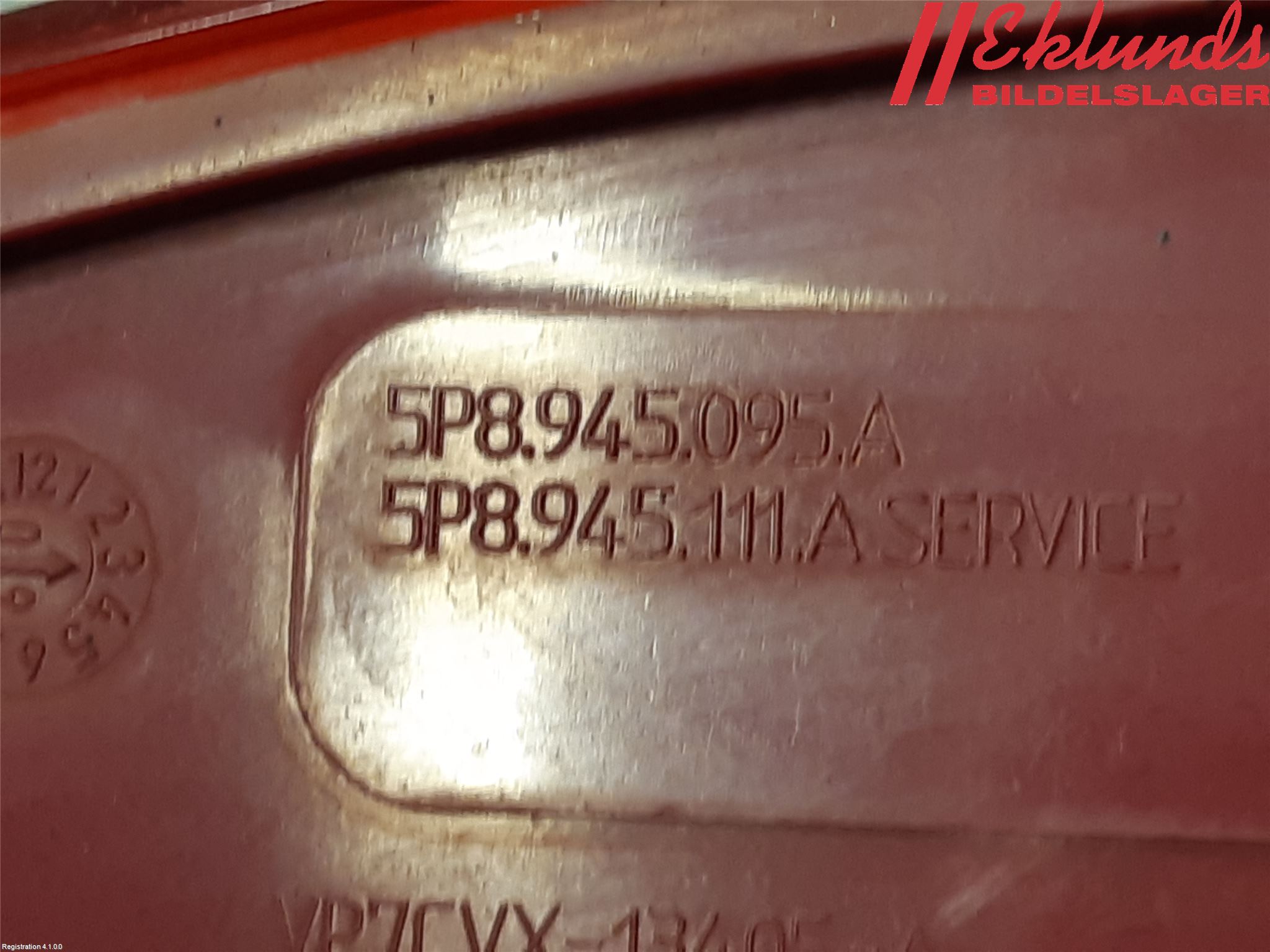 Seat ALTEA Bakljus Vänster