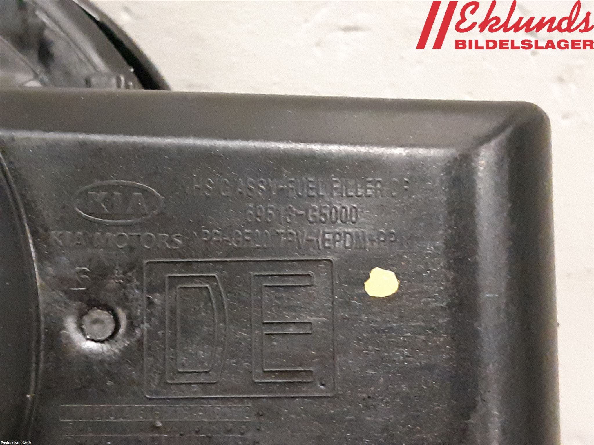 Kia NIRO (DE) 17-22 Tanklucka