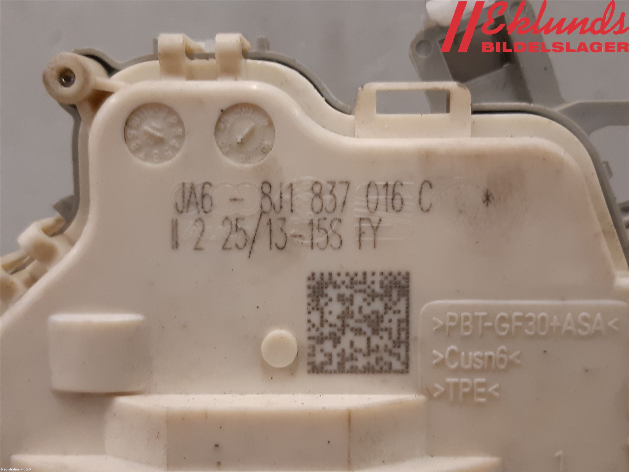 Audi A6/S6 4G 11-18 Låskista-Dörrlås