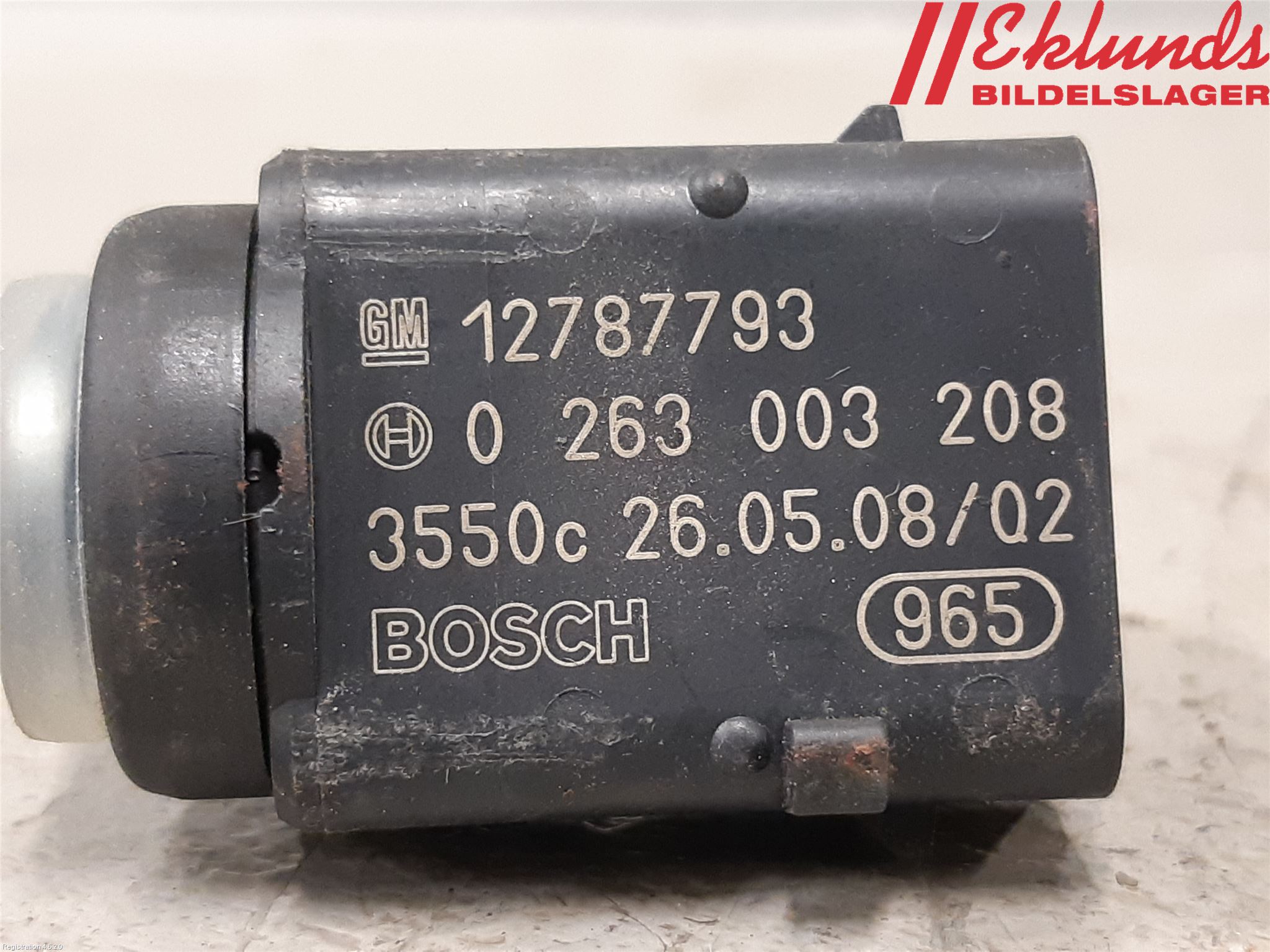 Saab 9-3 VER2/VER3 08-15 Parkeringshjälp Backsensor