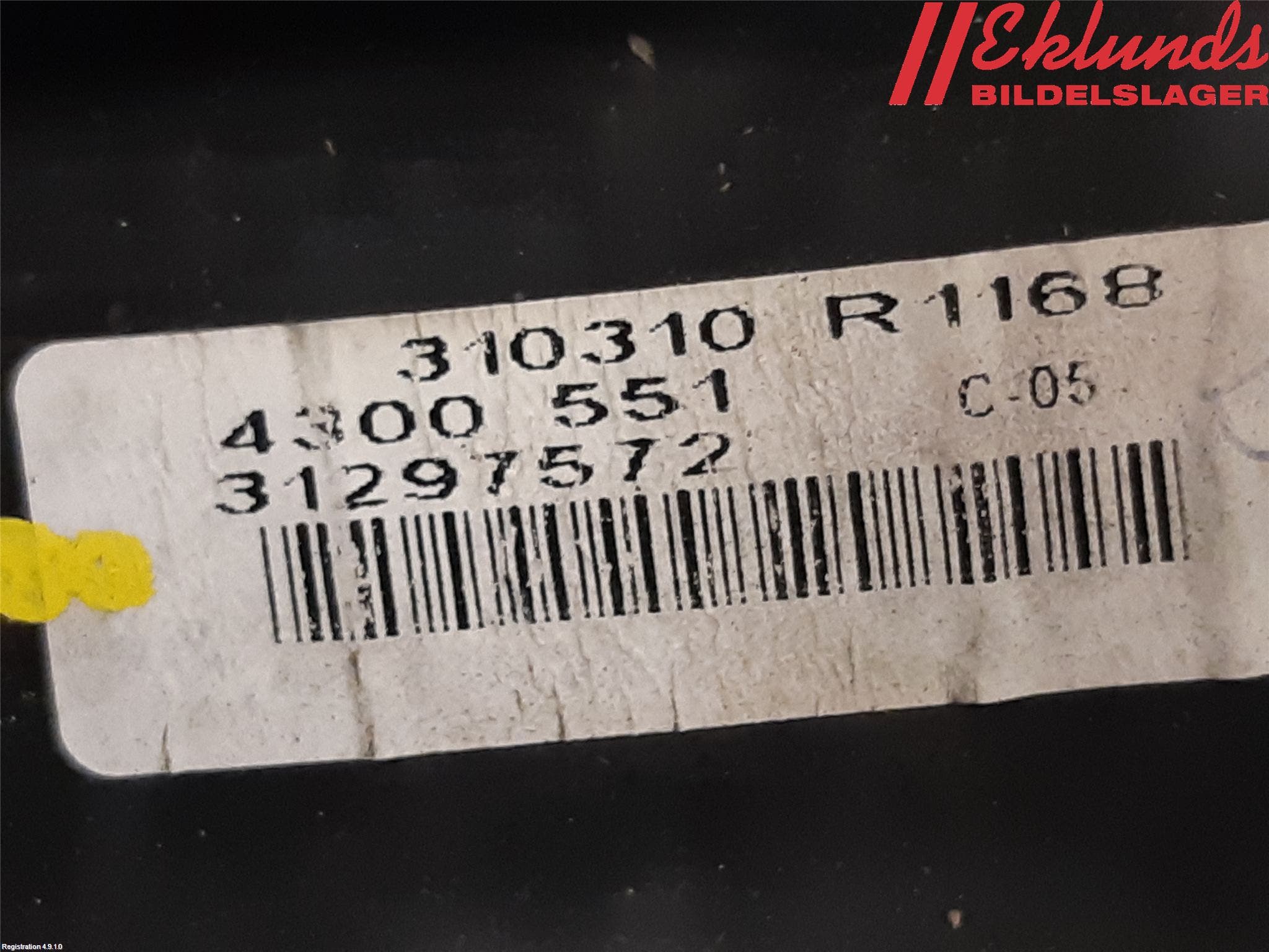 Volvo V70 08-13 Spegel Yttre El Vä