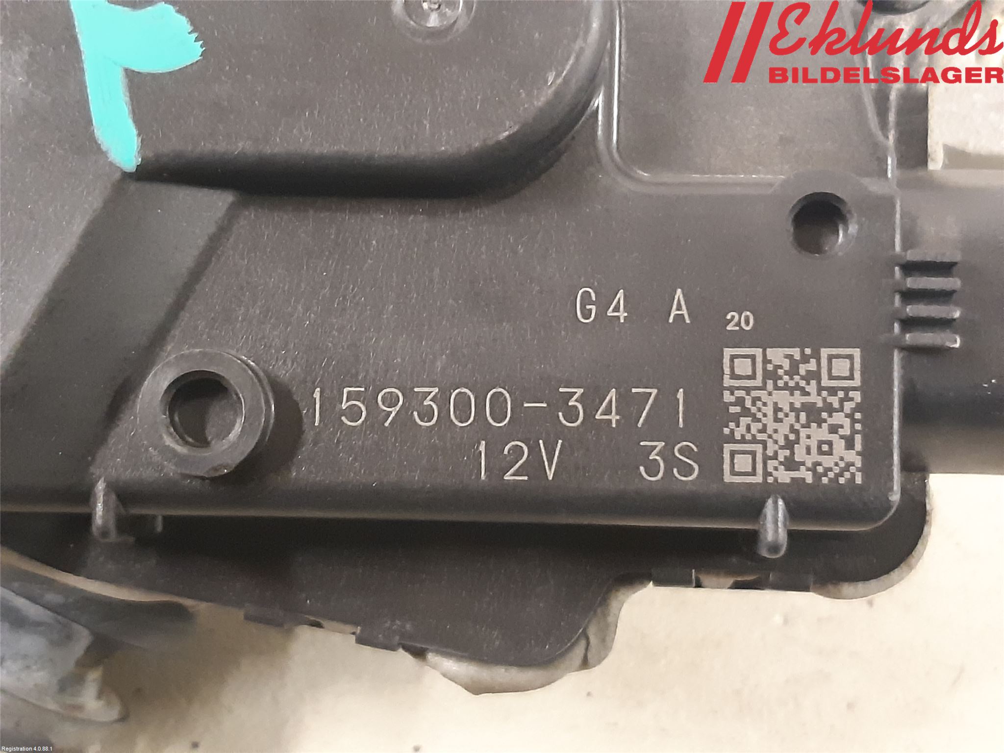 Mitsubishi OUTLANDER 13-21 Torkarmotor Vindruta