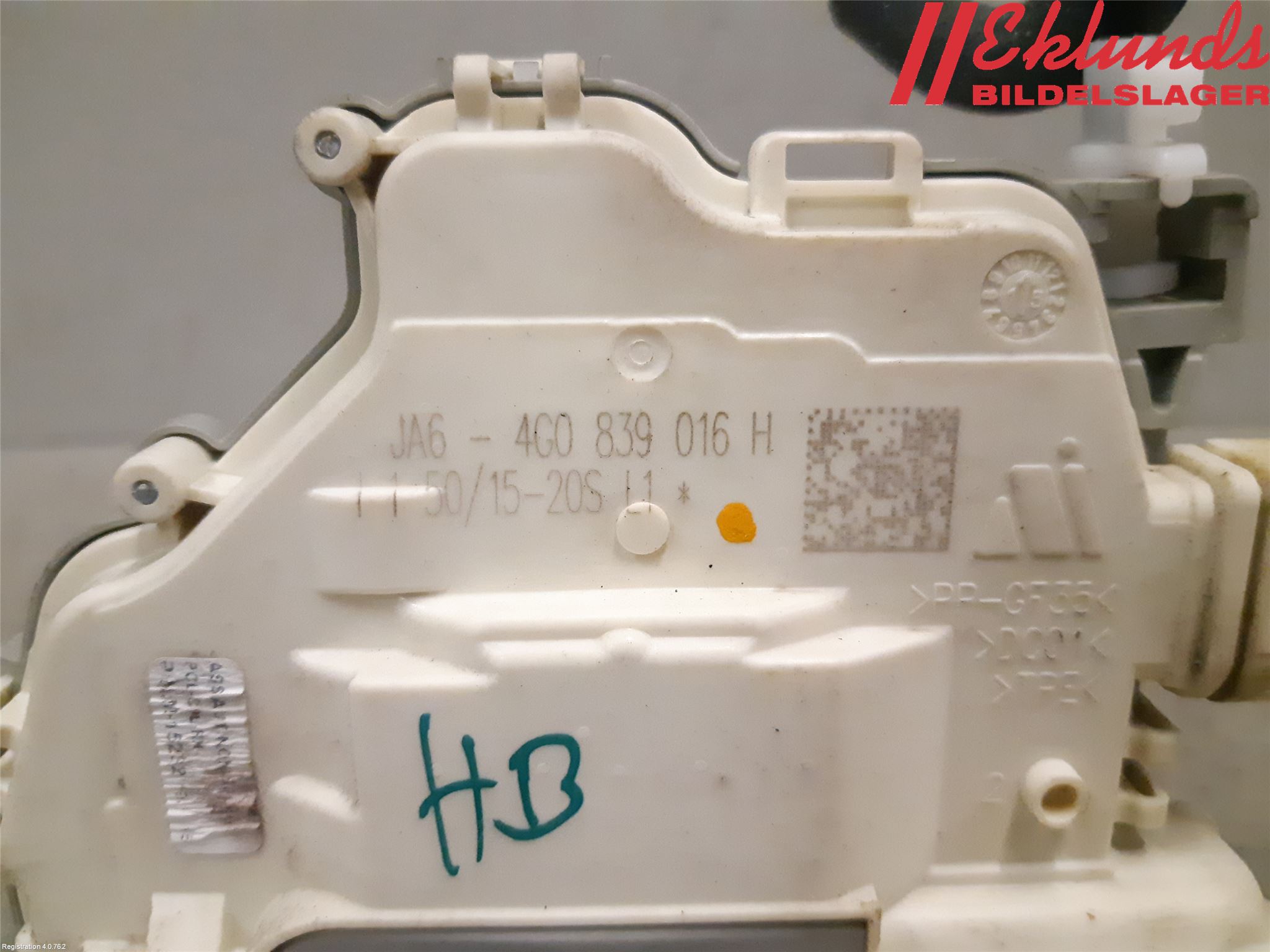 Audi A4/S4 B9 16-19 Låskista-Dörrlås