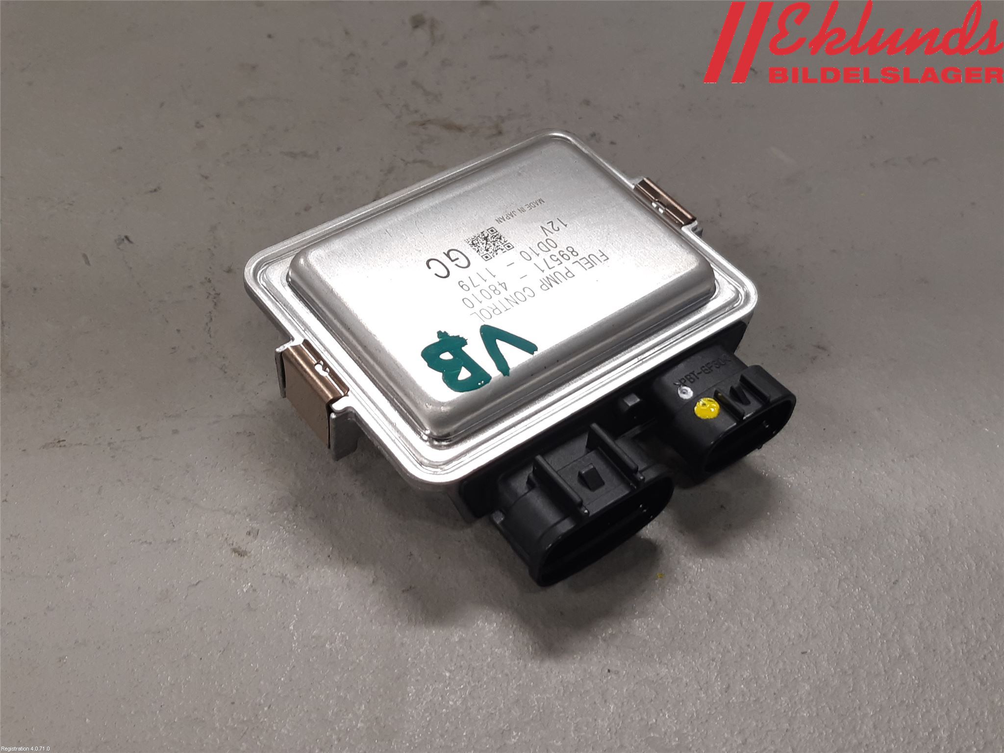 Toyota RAV4 19- Styrenhet Bränslepump