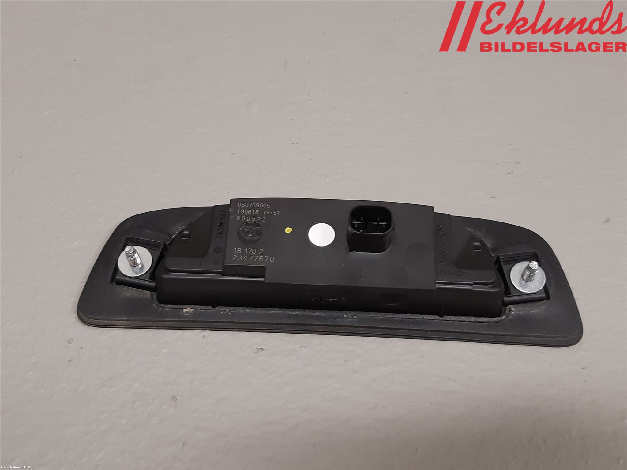 Opel ASTRA K 16-22 Bakluckehandtag