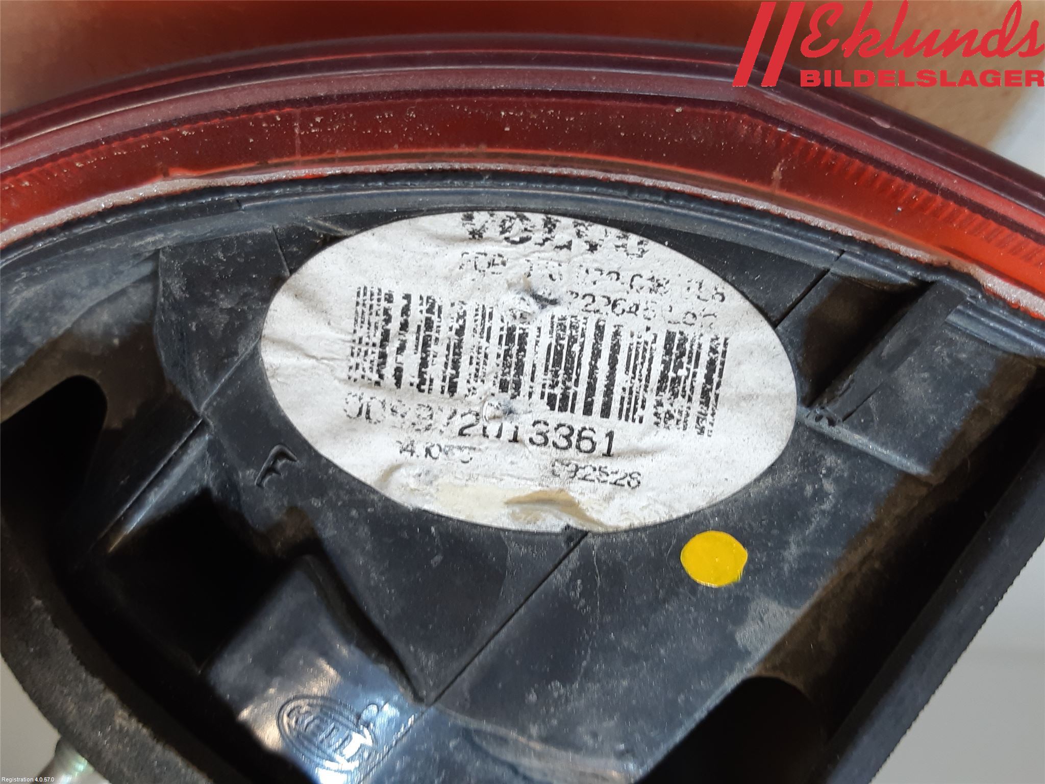 Volvo V70 05-08 Bakljus Vänster