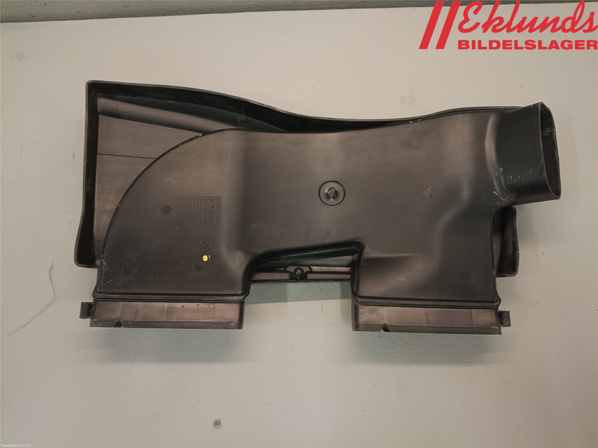BMW 3 E90/91 SED/TOU 05-12 Deflektor Plåt-Plast Kylning