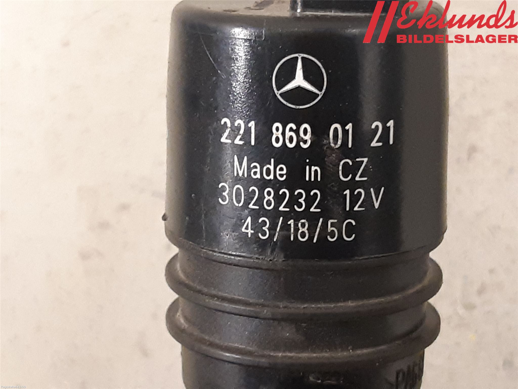 Mercedes-Benz MB SPRINTER (W907/W910) 19- Spolarpump Vindruta