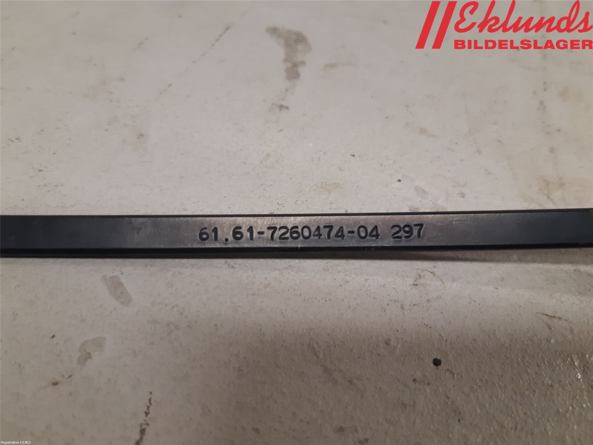 BMW 3 F30/F31/F80 12-19 Torkararm Armar Vindruta