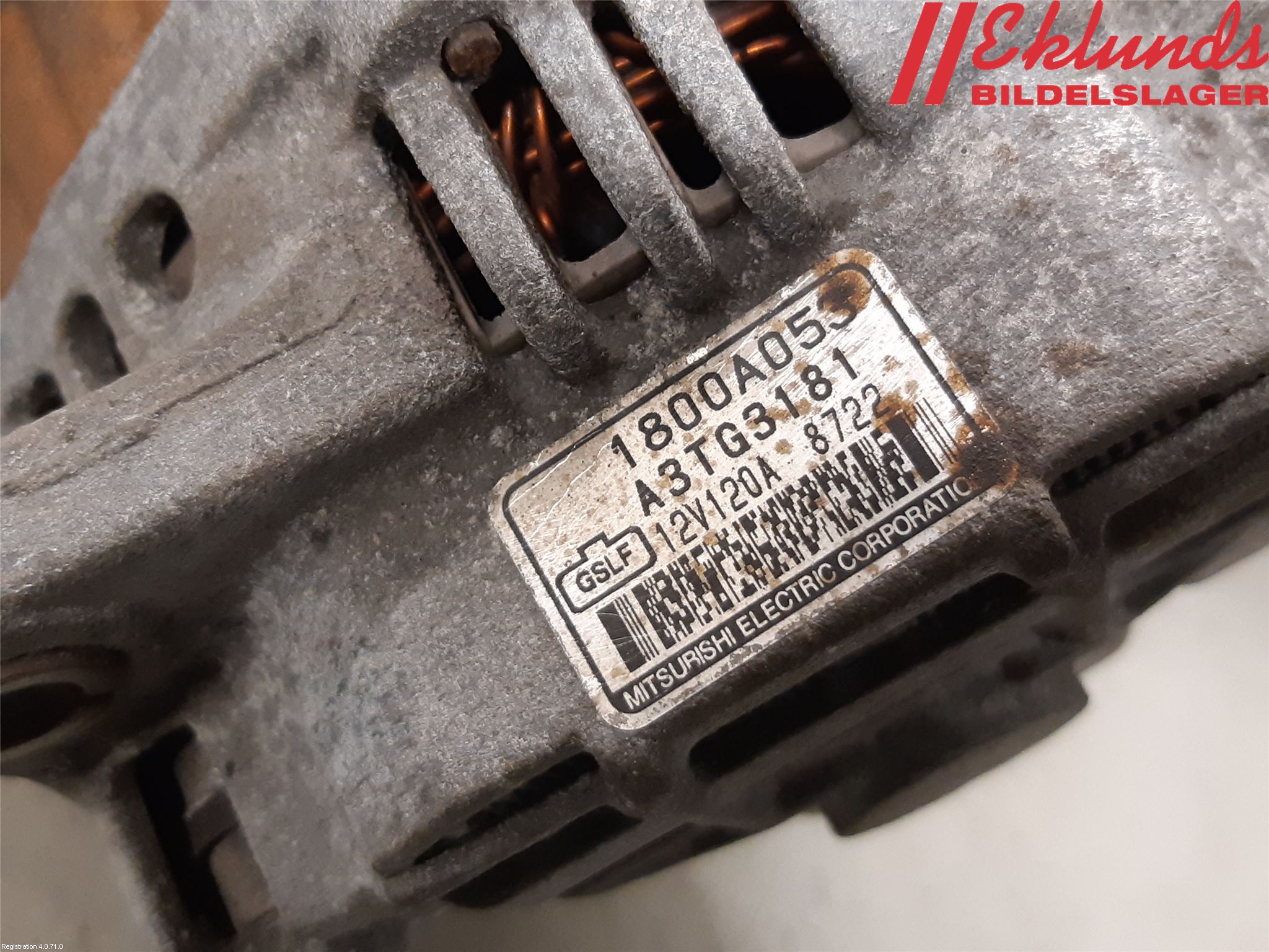 Mitsubishi LANCER 07-14 Generator