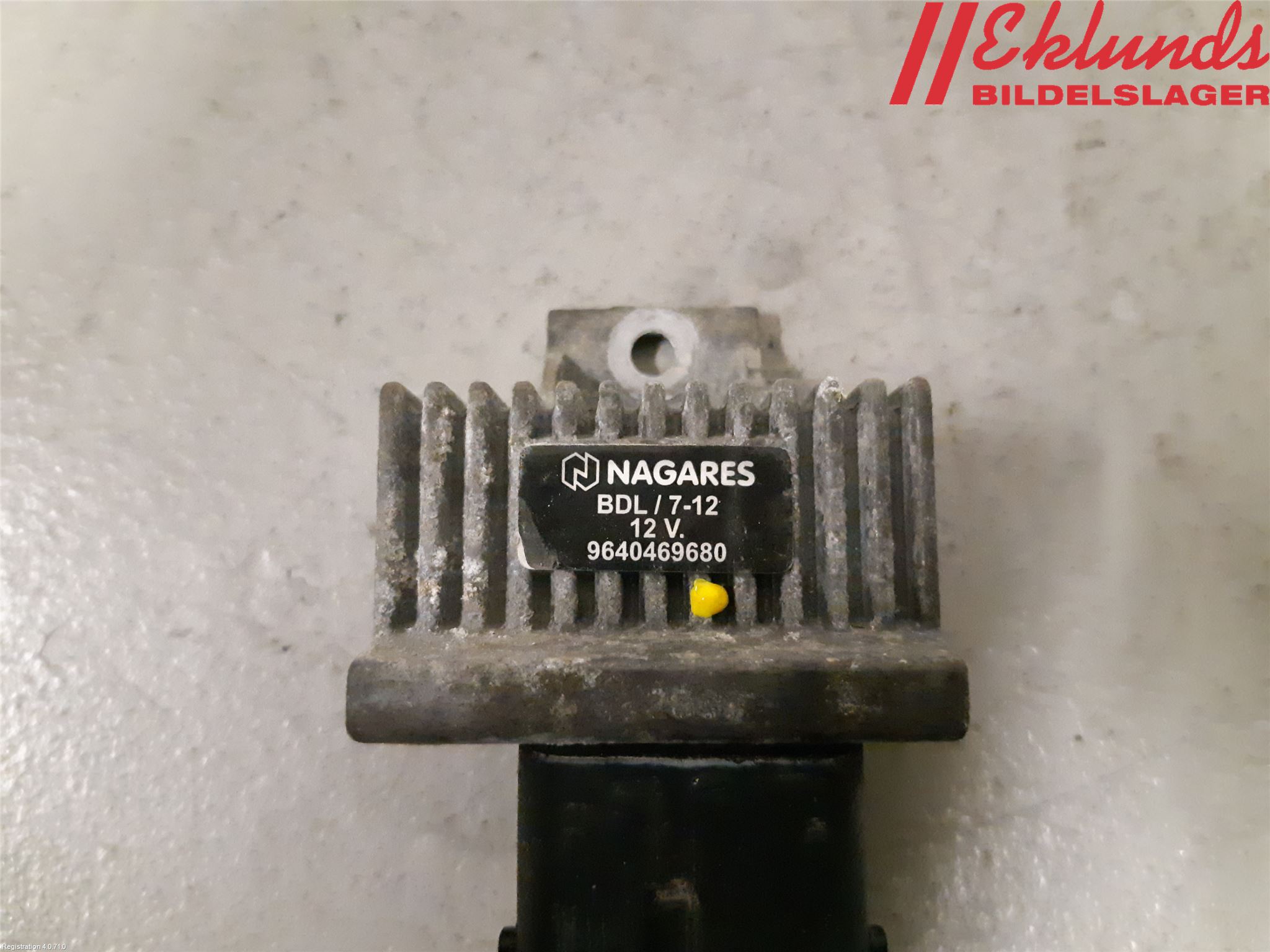 Peugeot PARTNER 08-15 Relä Glödning Diesel