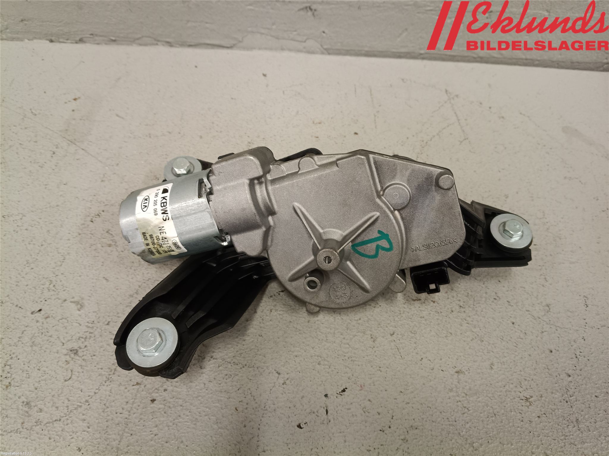 Kia CEED/CEED SW 19- Torkarmotor Baklucka
