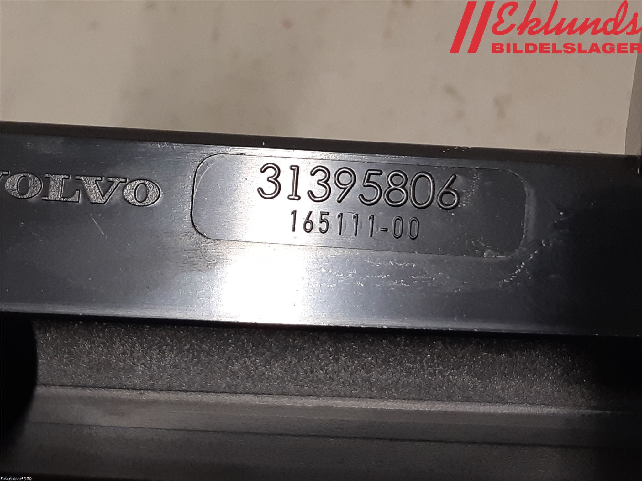 Volvo V70 14-16 Bromsljus Bakruta