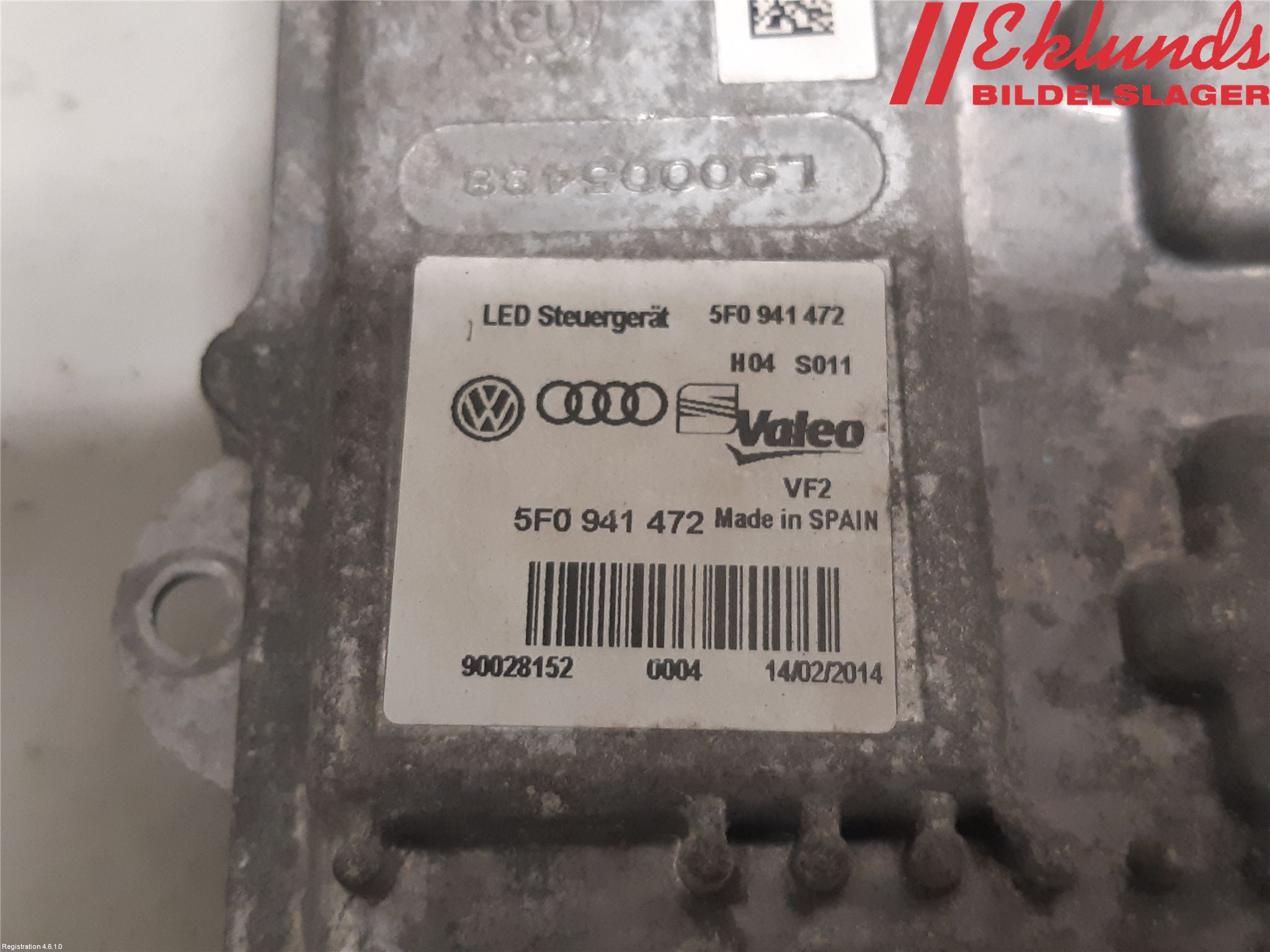 Seat LEON 13-20 Styrenhet Strålkastare