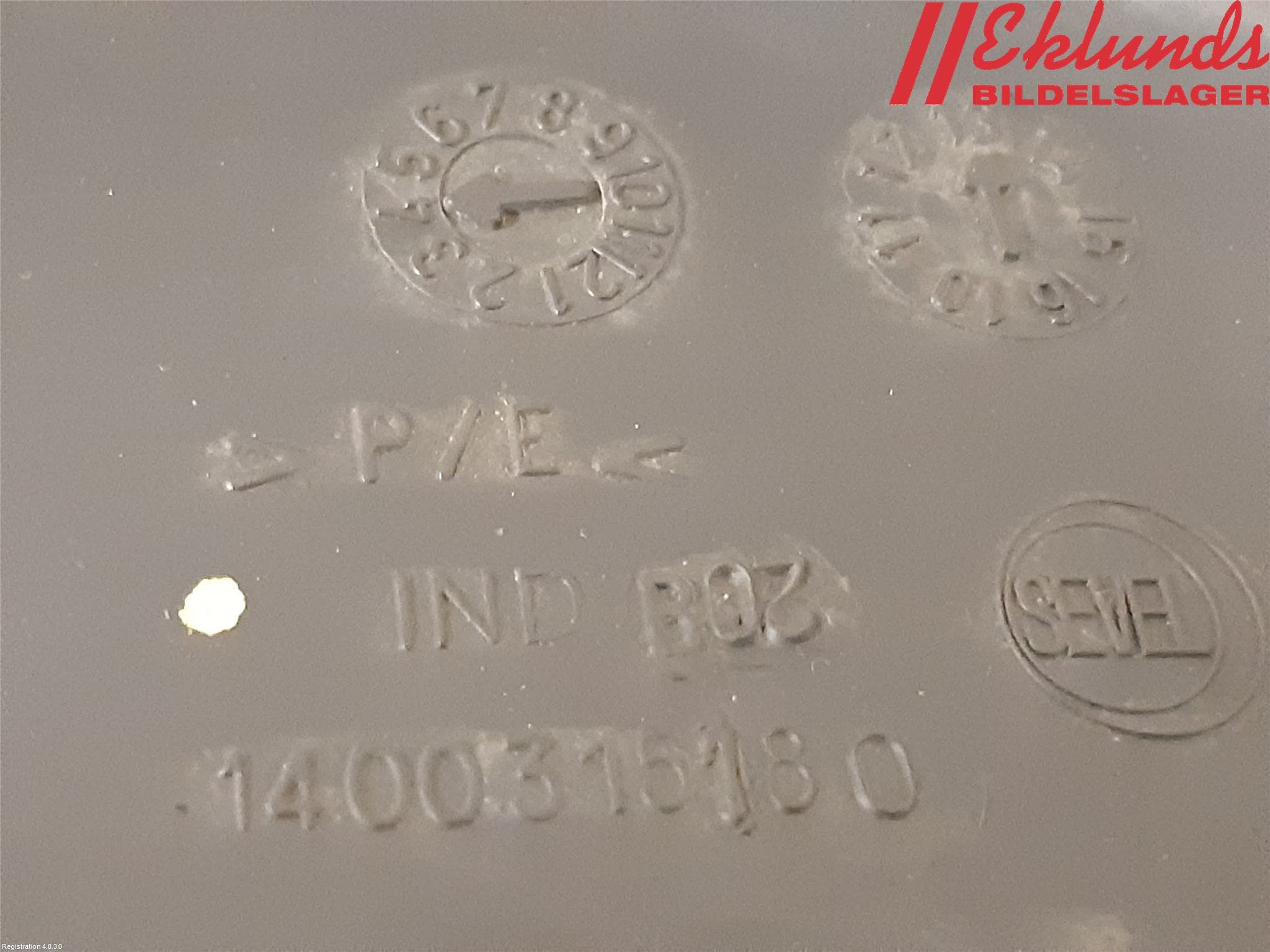 Peugeot EXPERT 07-14 Kylarfäste-Ram-Balk