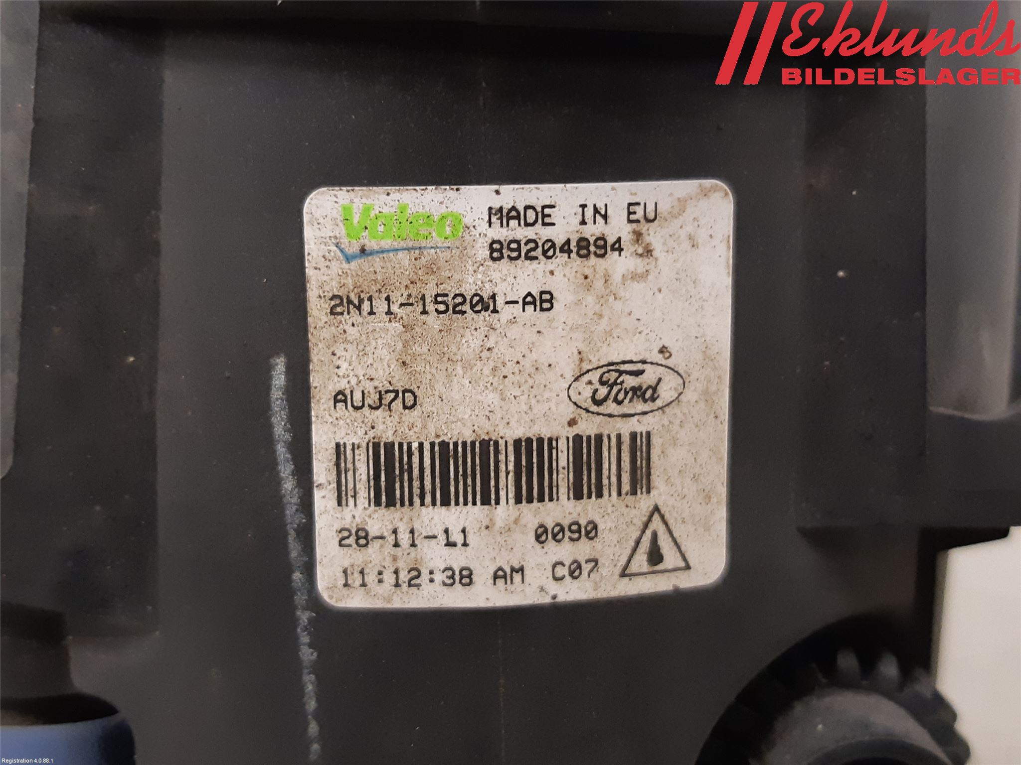 Ford FOCUS 11-14 Dimljus-Varselljus Fram
